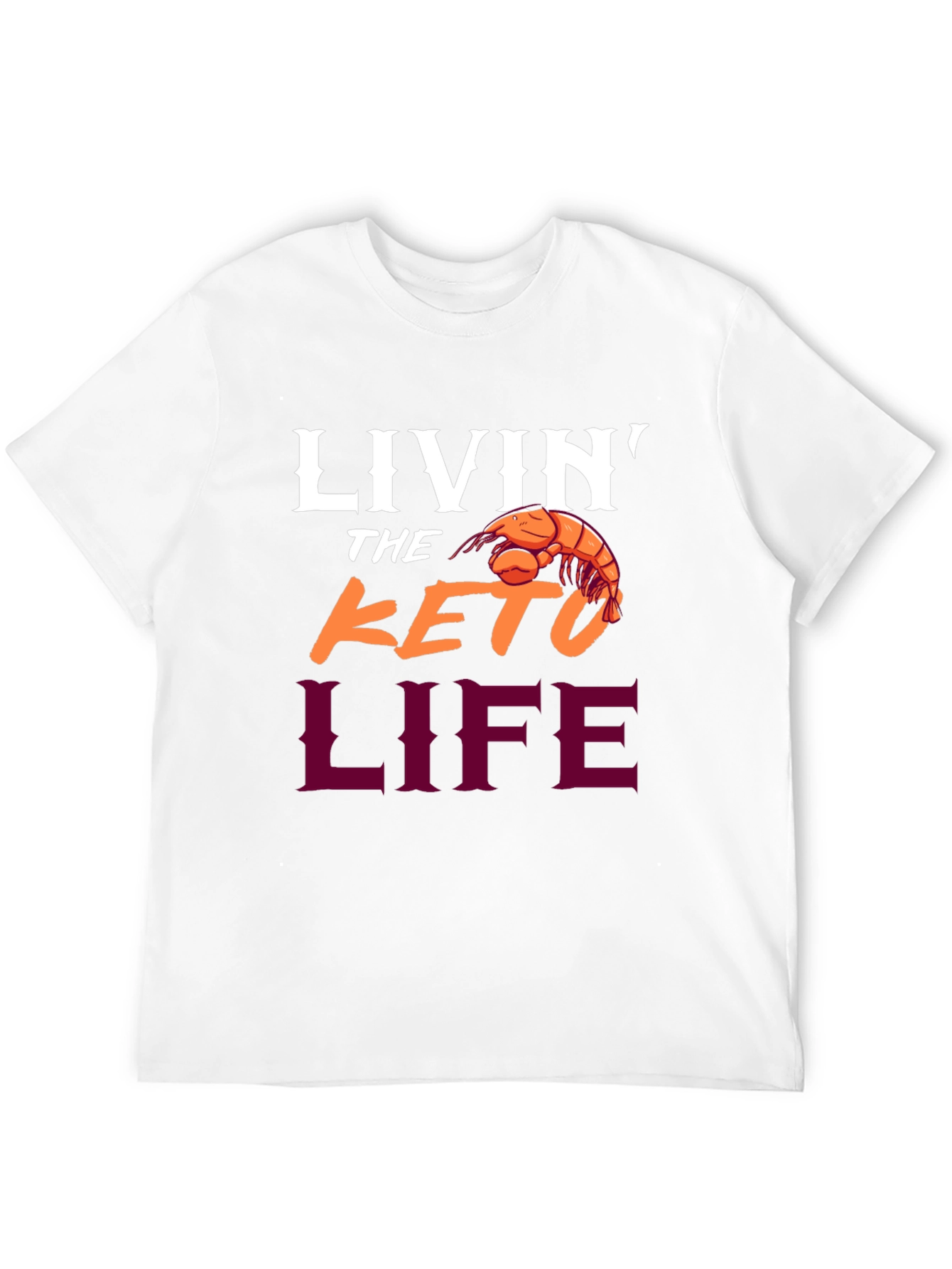 Livin The Keto Life Graphic T-Shirt