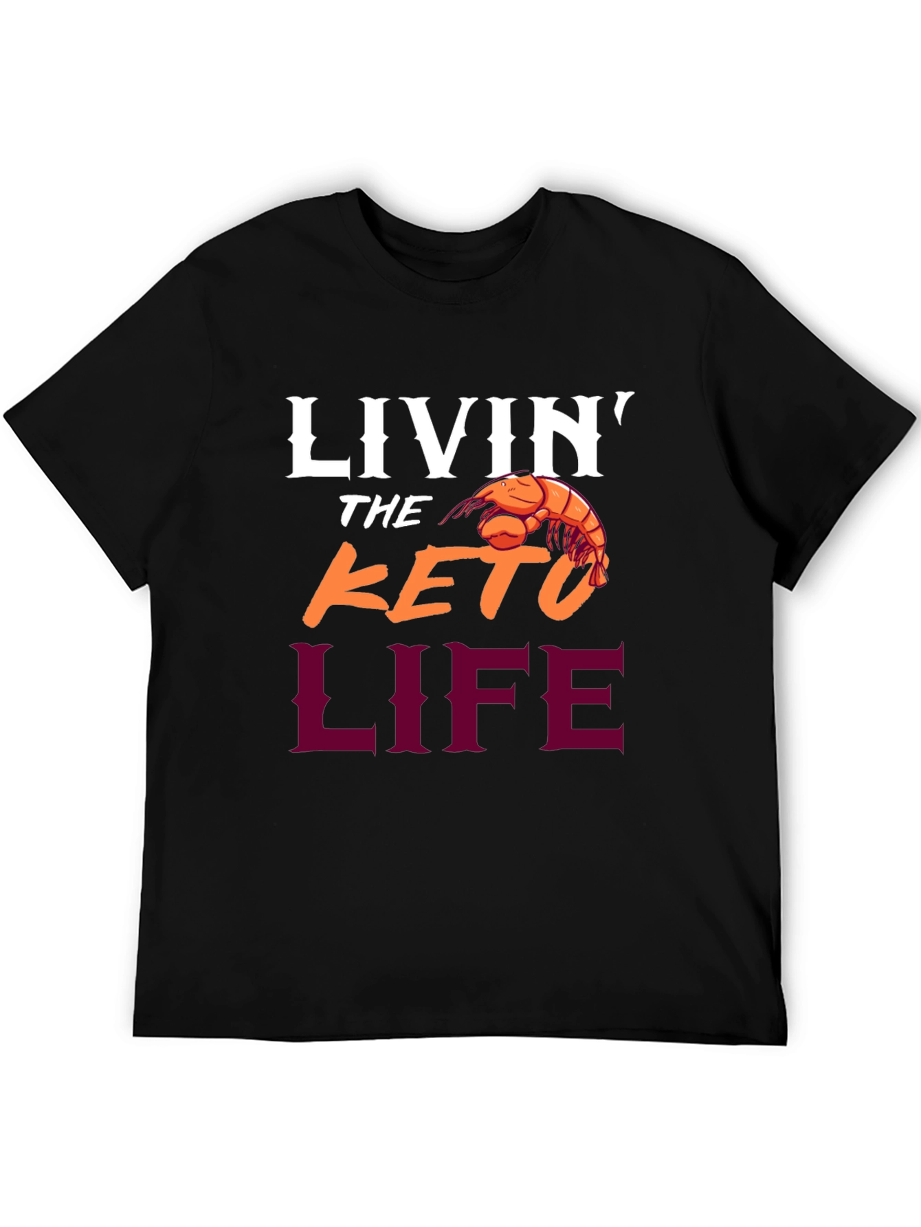 Livin The Keto Life Graphic T-Shirt