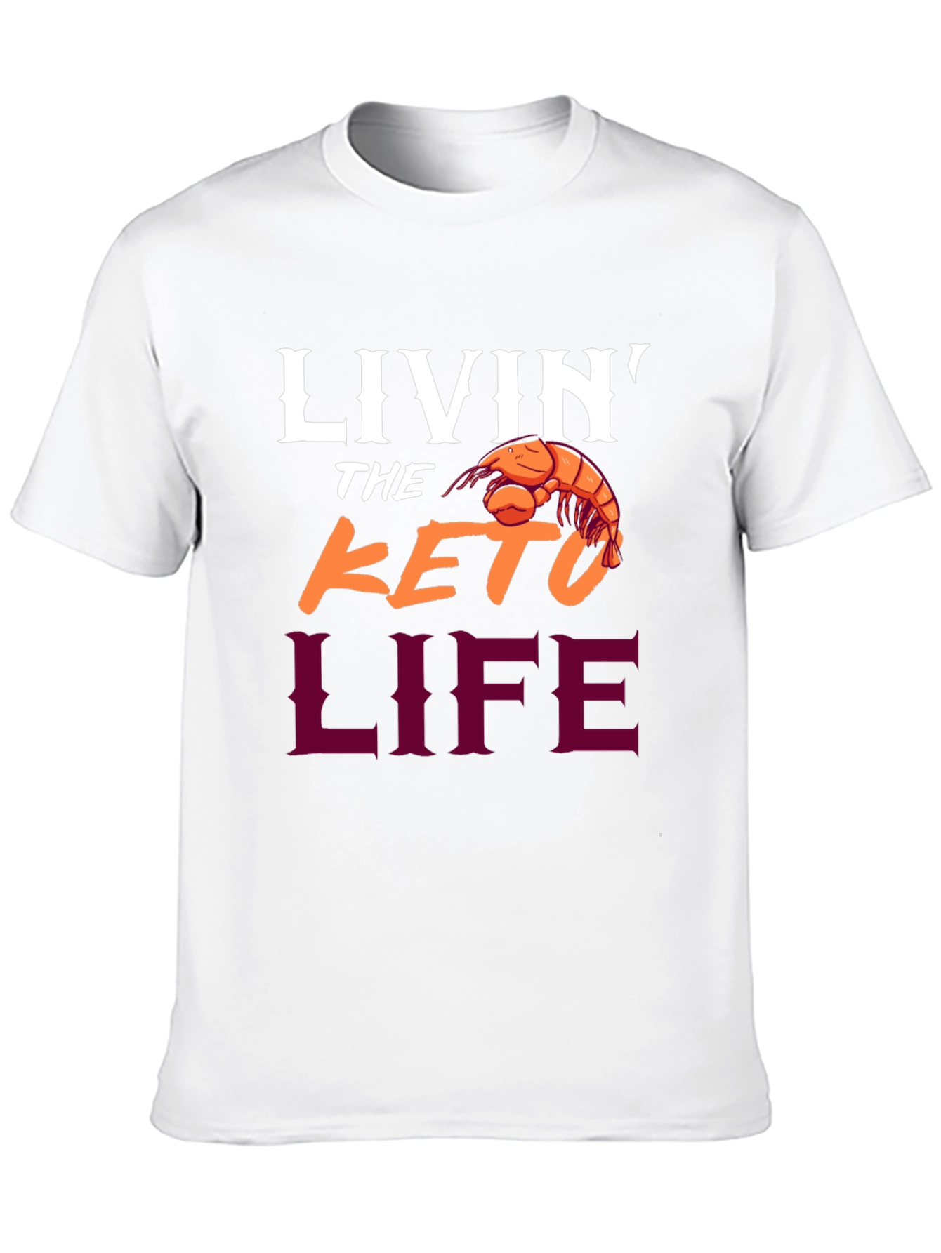 Livin The Keto Life Graphic T-Shirt
