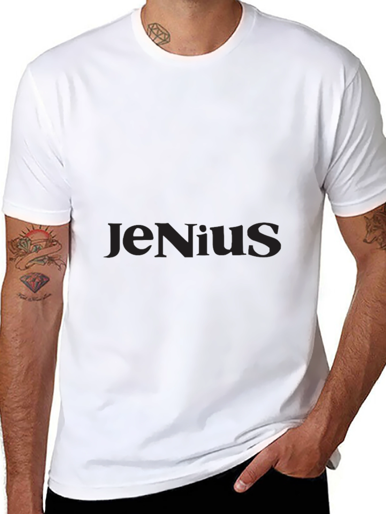 Classic Black Casual T-Shirt