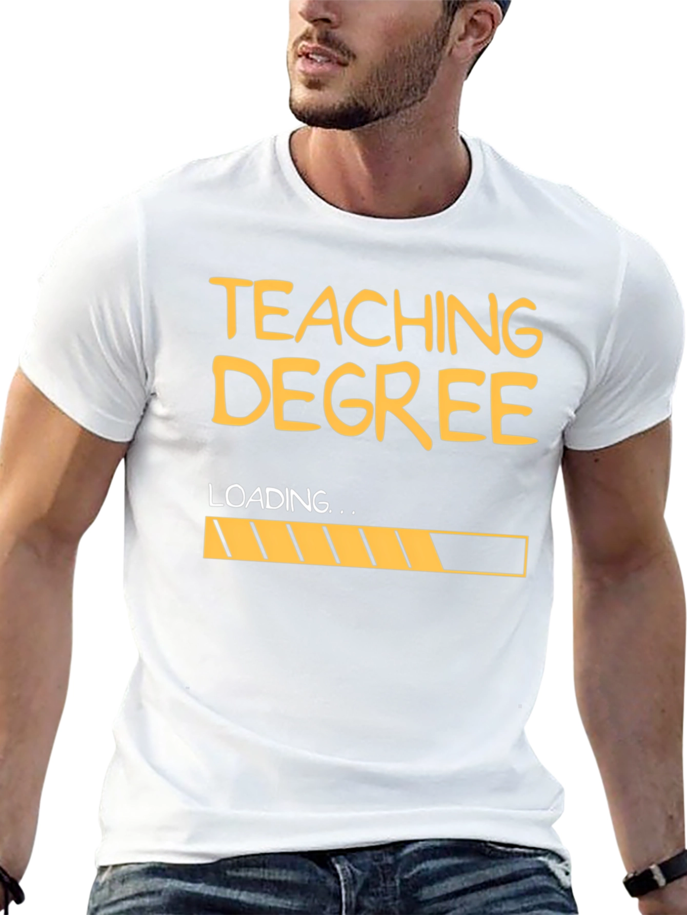Teaching Degree Loading T-Shirt - Funny Teacher Gift