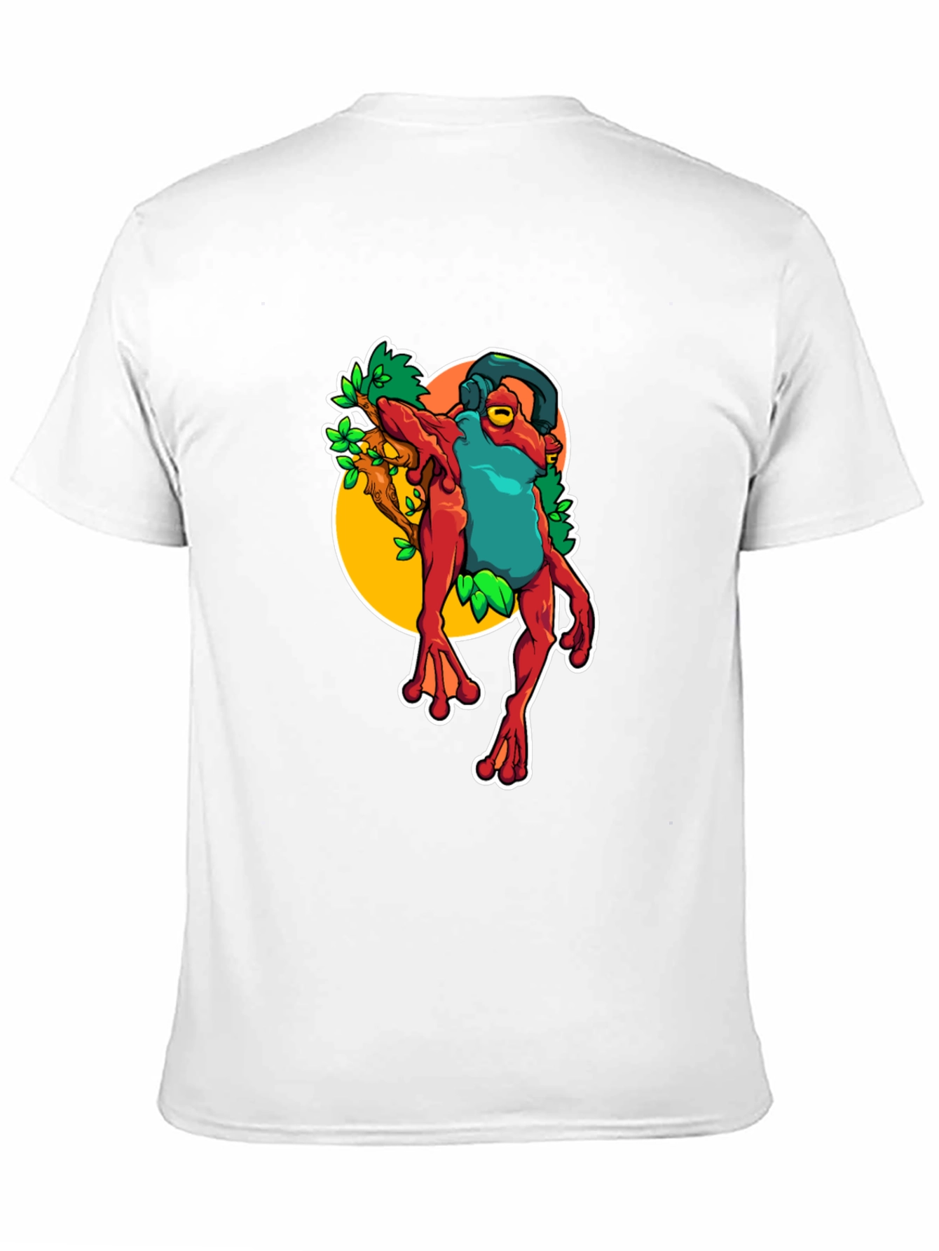 Frog DJ T-Shirt - Unique Graphic Tee