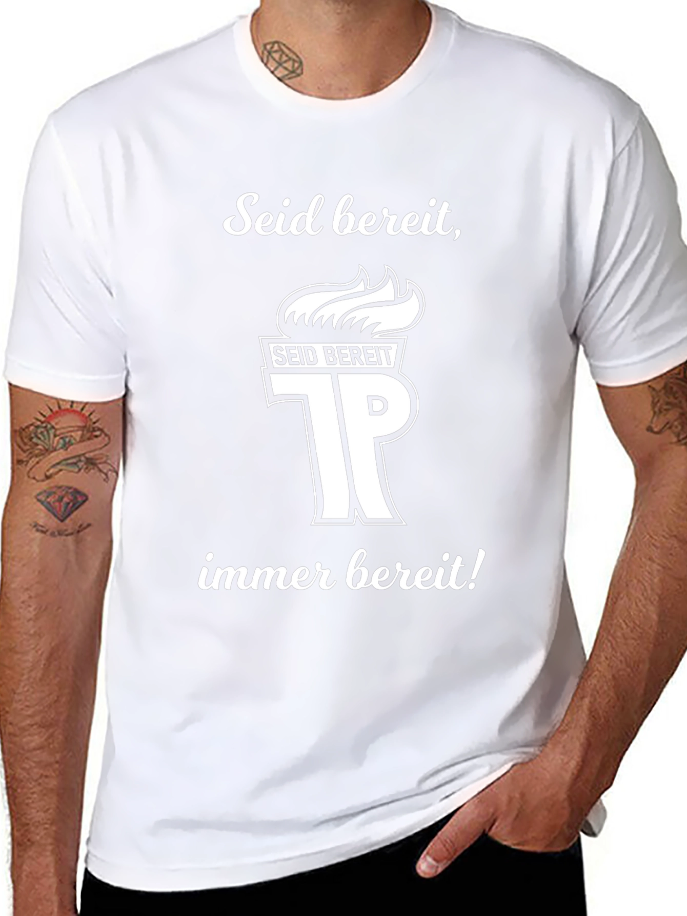 Seid Bereit T-Shirt - Always Ready German Tee