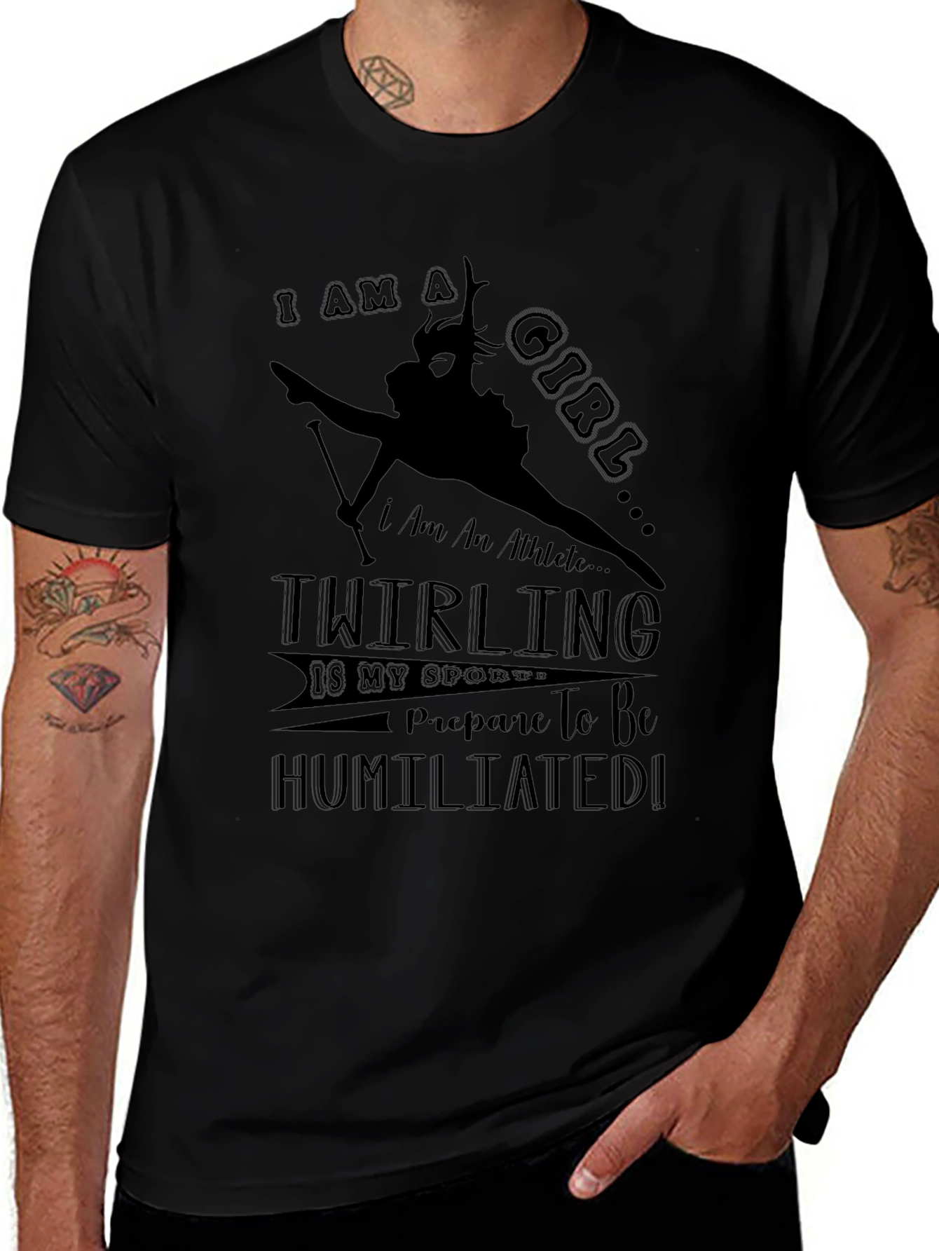 Twirling Athlete T-Shirt