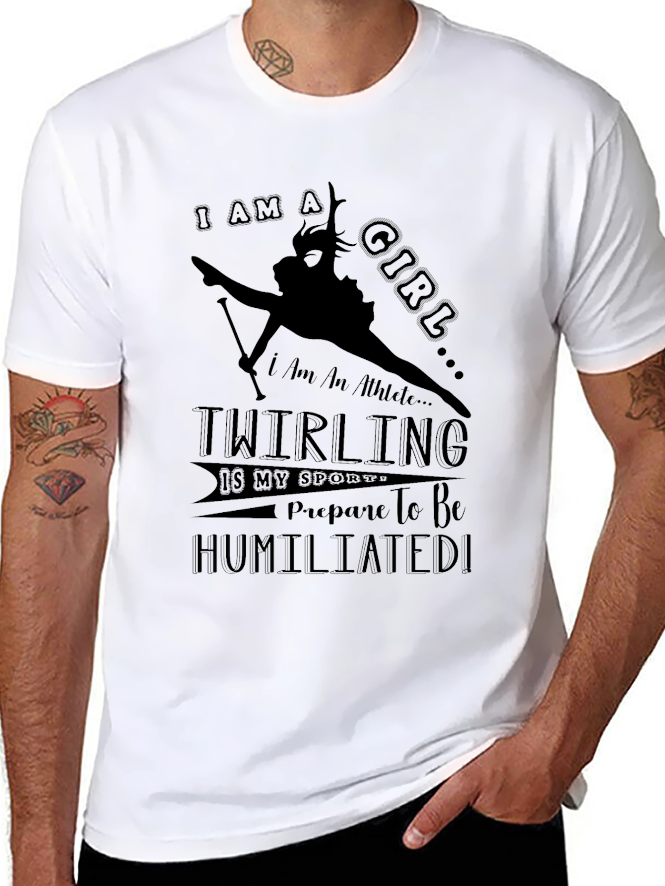 Twirling Athlete T-Shirt