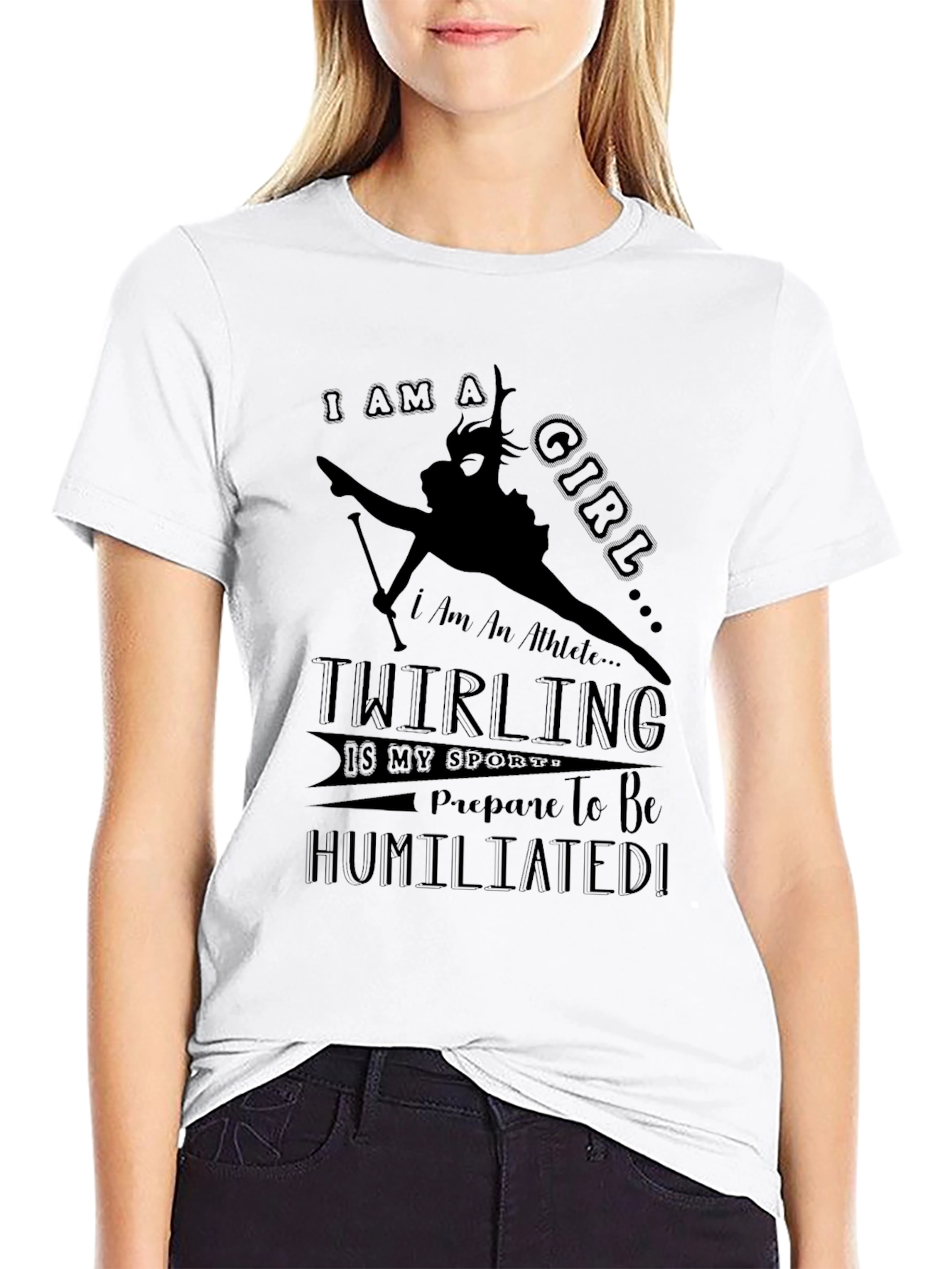 Twirling Athlete T-Shirt