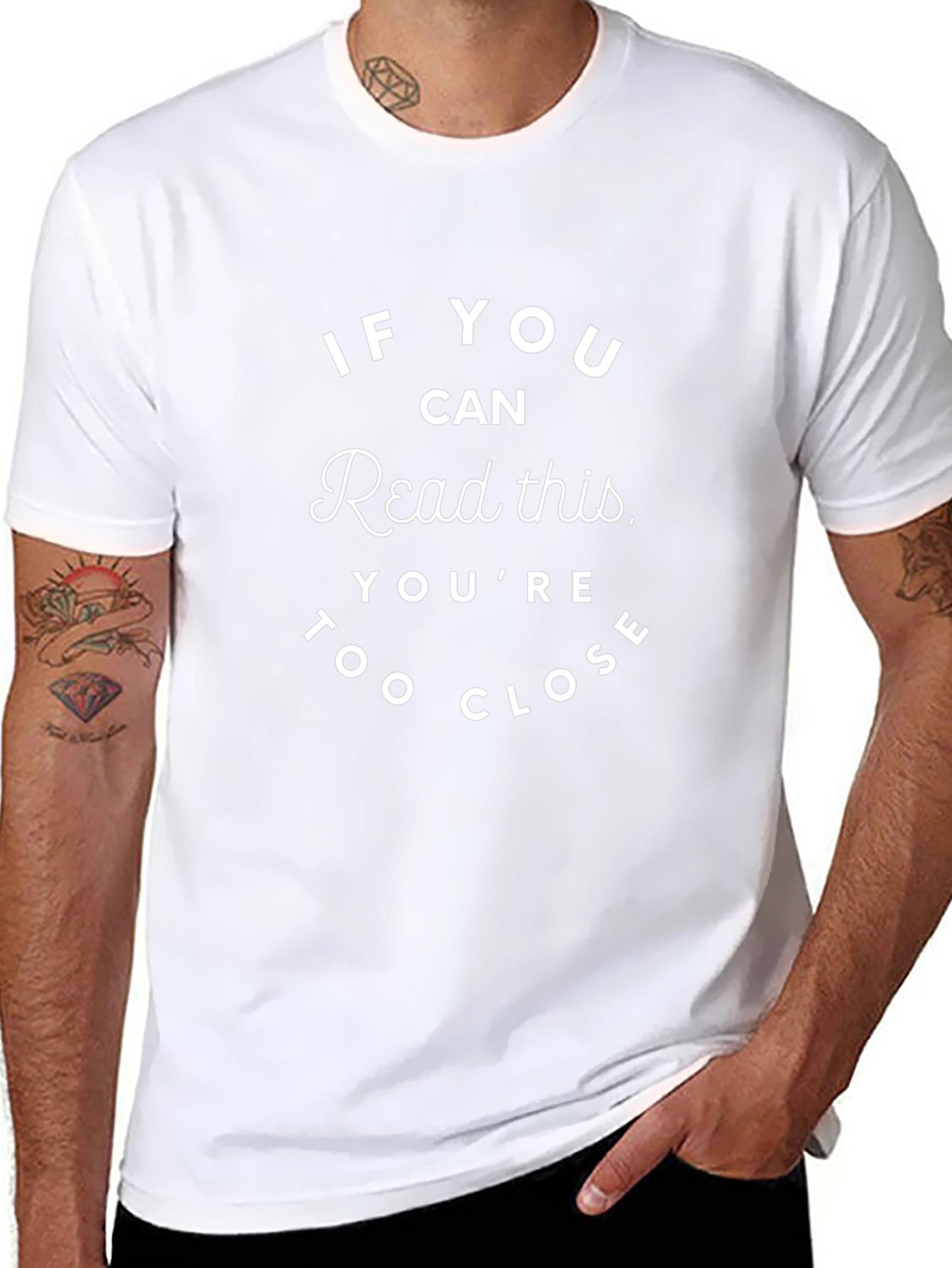 Funny Social Distancing Graphic T-Shirt