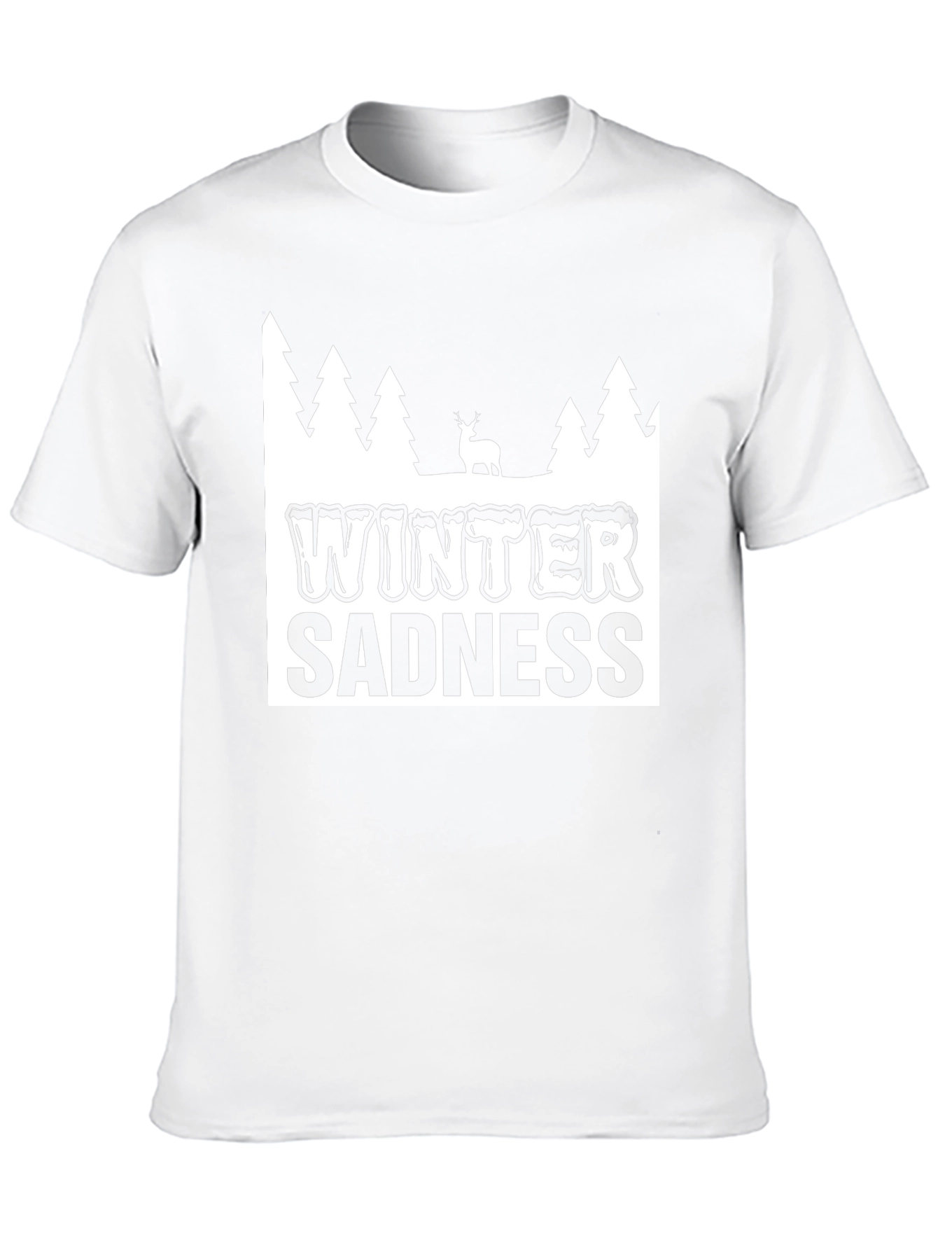 Winter Sadness Graphic T-Shirt