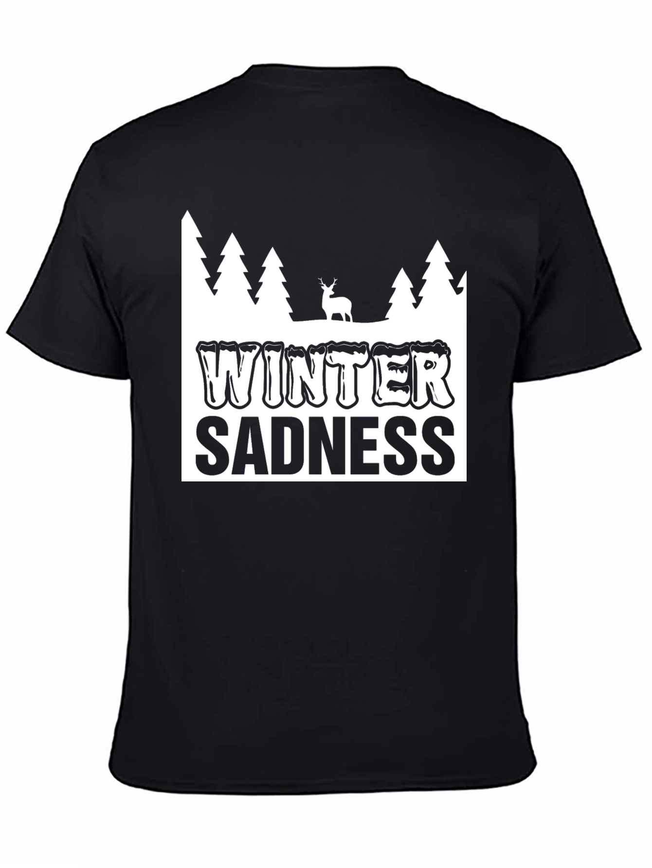 Winter Sadness Graphic T-Shirt