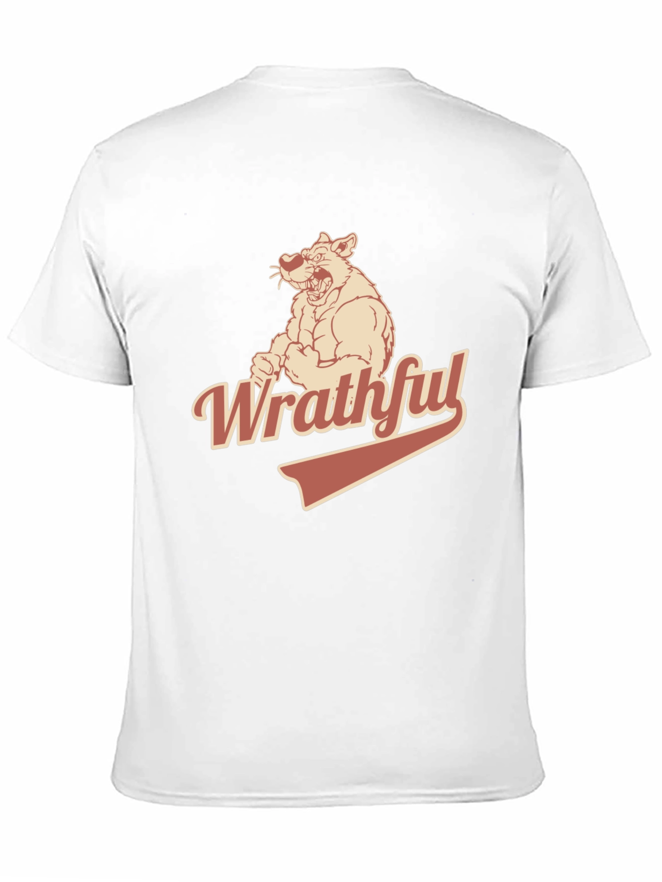 Wrathful Bear Graphic T-Shirt