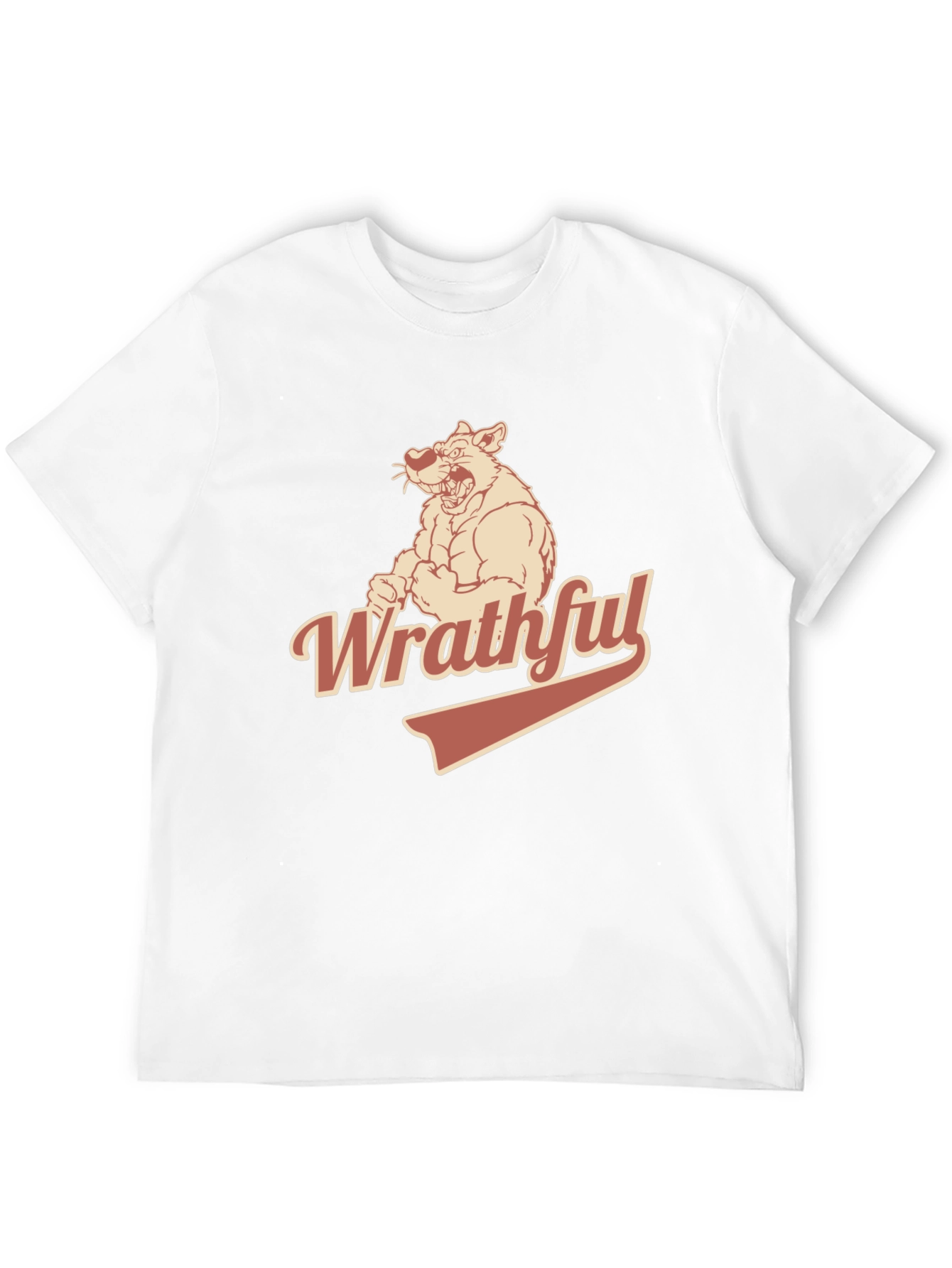 Wrathful Bear Graphic T-Shirt