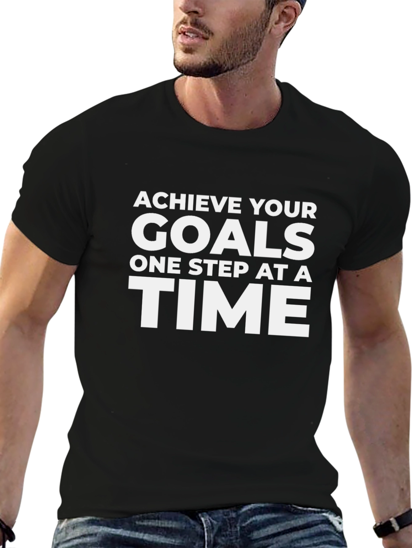 Achieve Your Goals T-Shirt - Motivational Tee