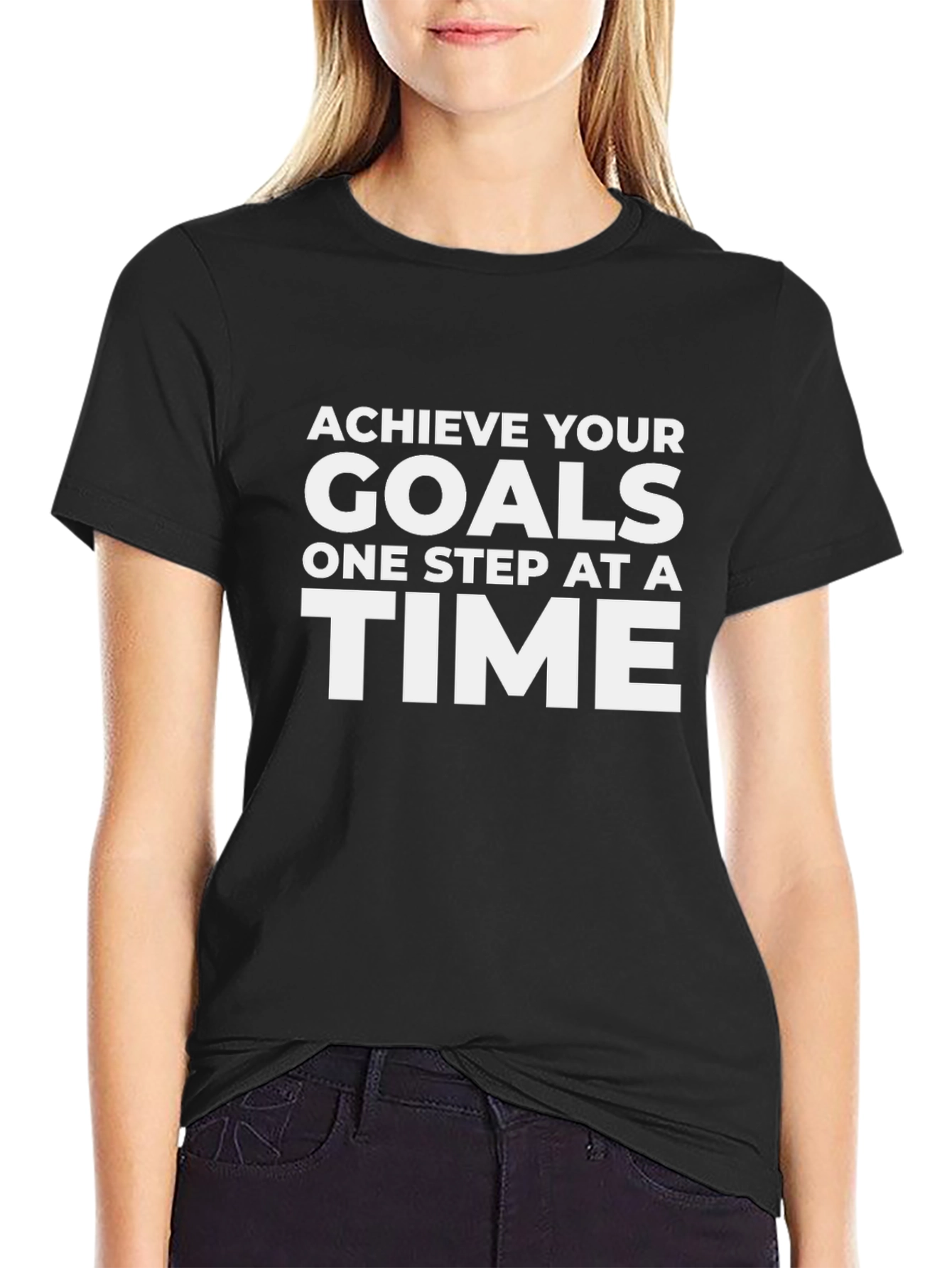 Achieve Your Goals T-Shirt - Motivational Tee