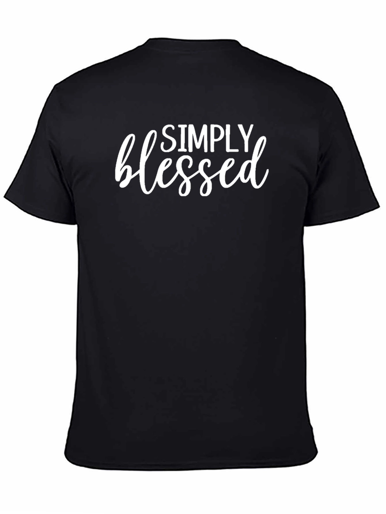 Simply Blessed Black T-Shirt