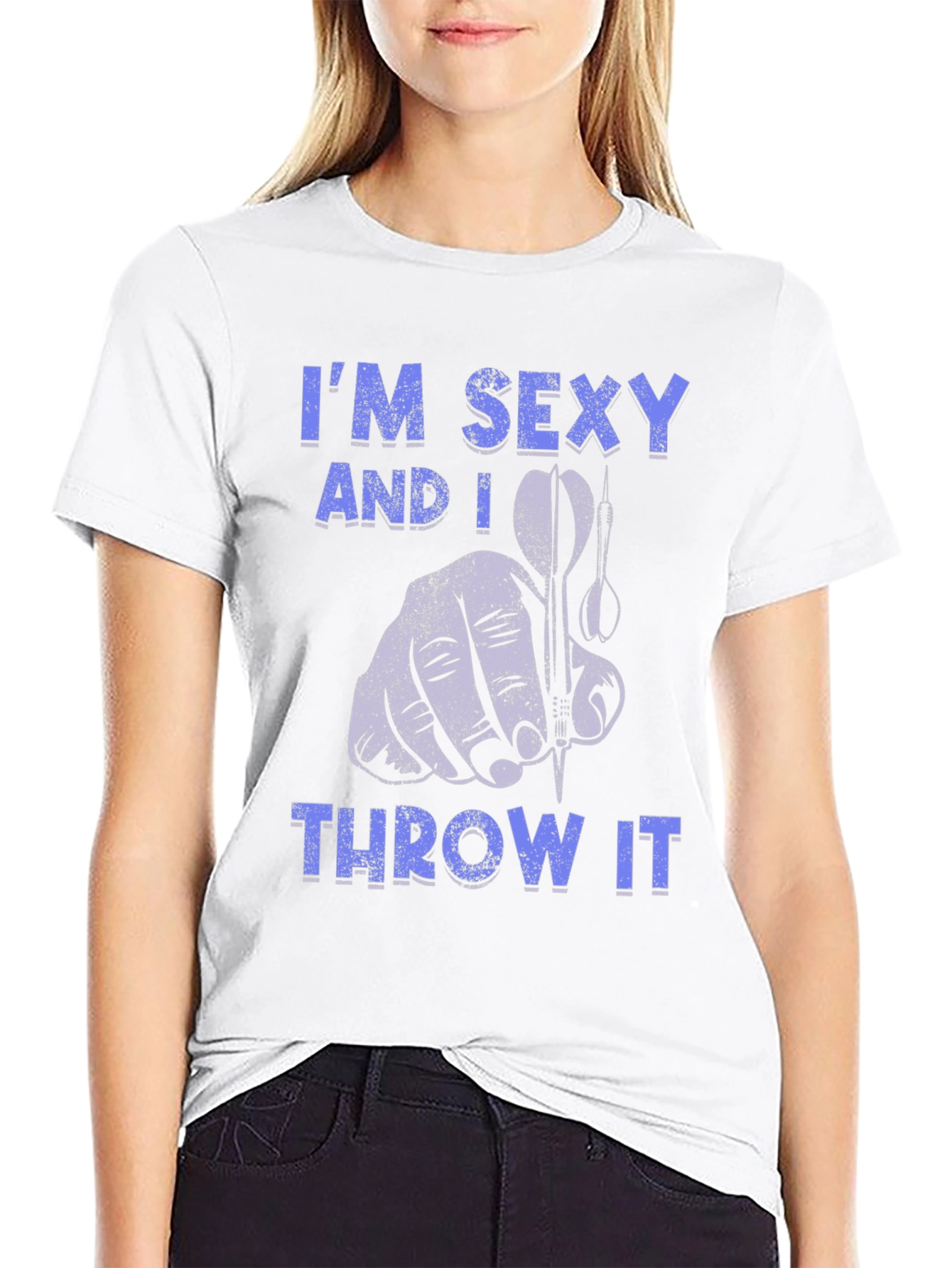 Im Sexy and I Throw It Dart T-Shirt