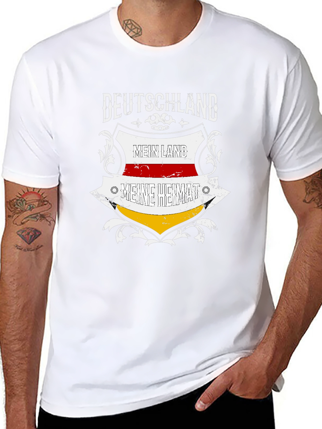 Deutschland Flag Graphic T-Shirt - German Pride