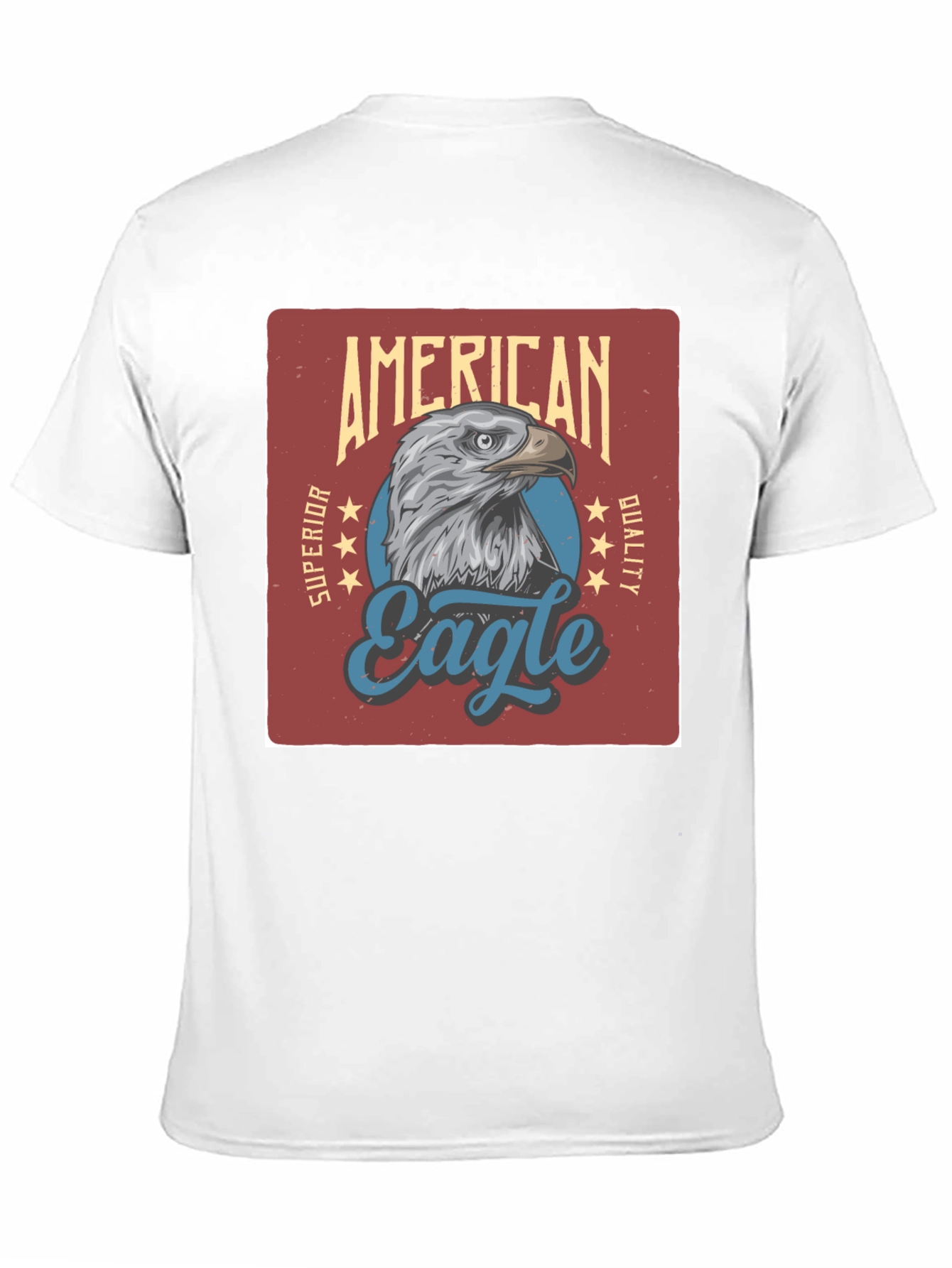 American Eagle Graphic Print Black T-Shirt