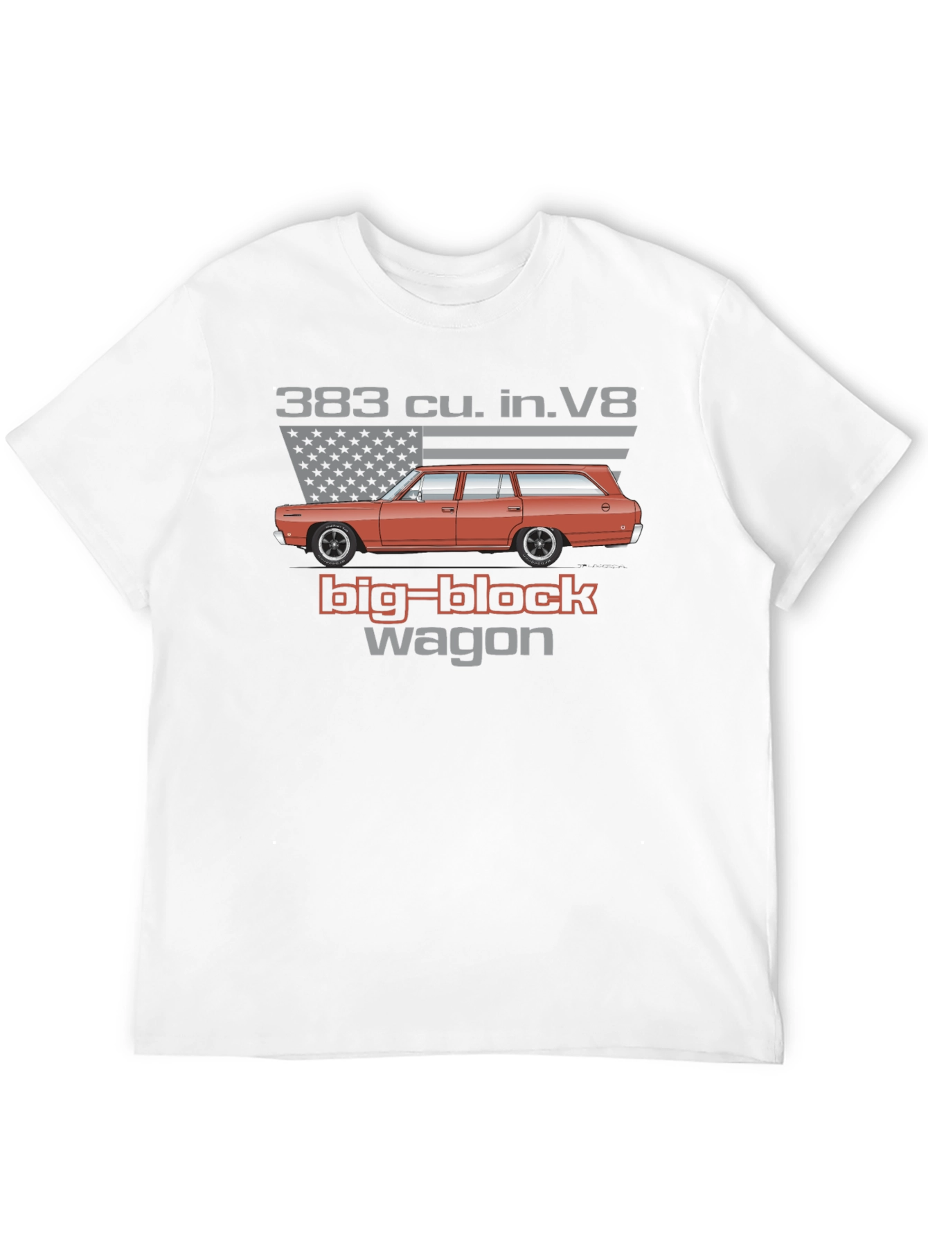 383 Big Block Wagon T-Shirt
