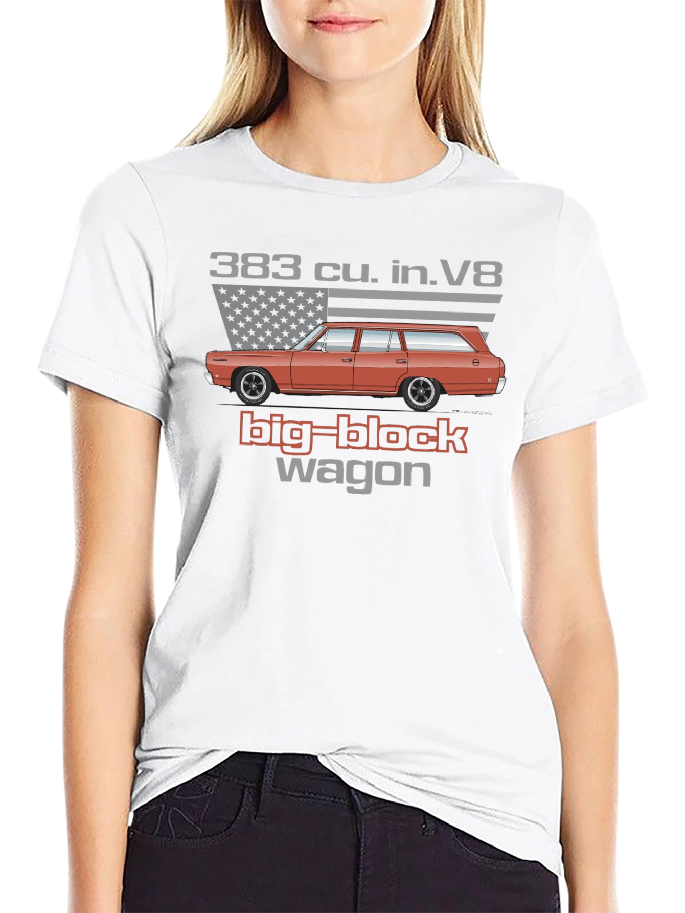 383 Big Block Wagon T-Shirt
