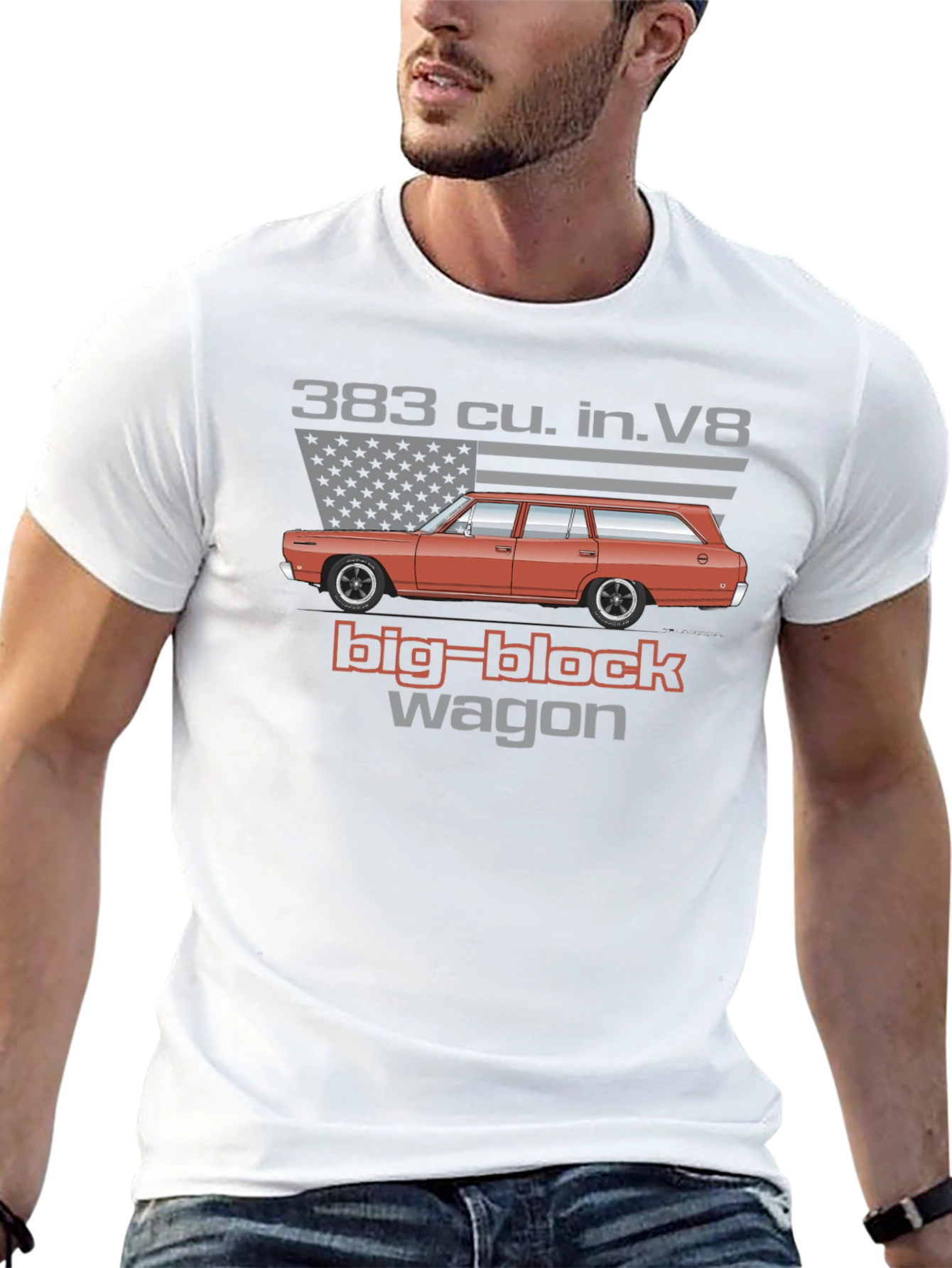 383 Big Block Wagon T-Shirt