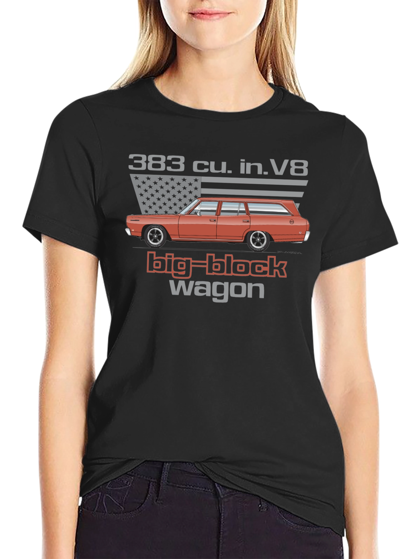 383 Big Block Wagon T-Shirt