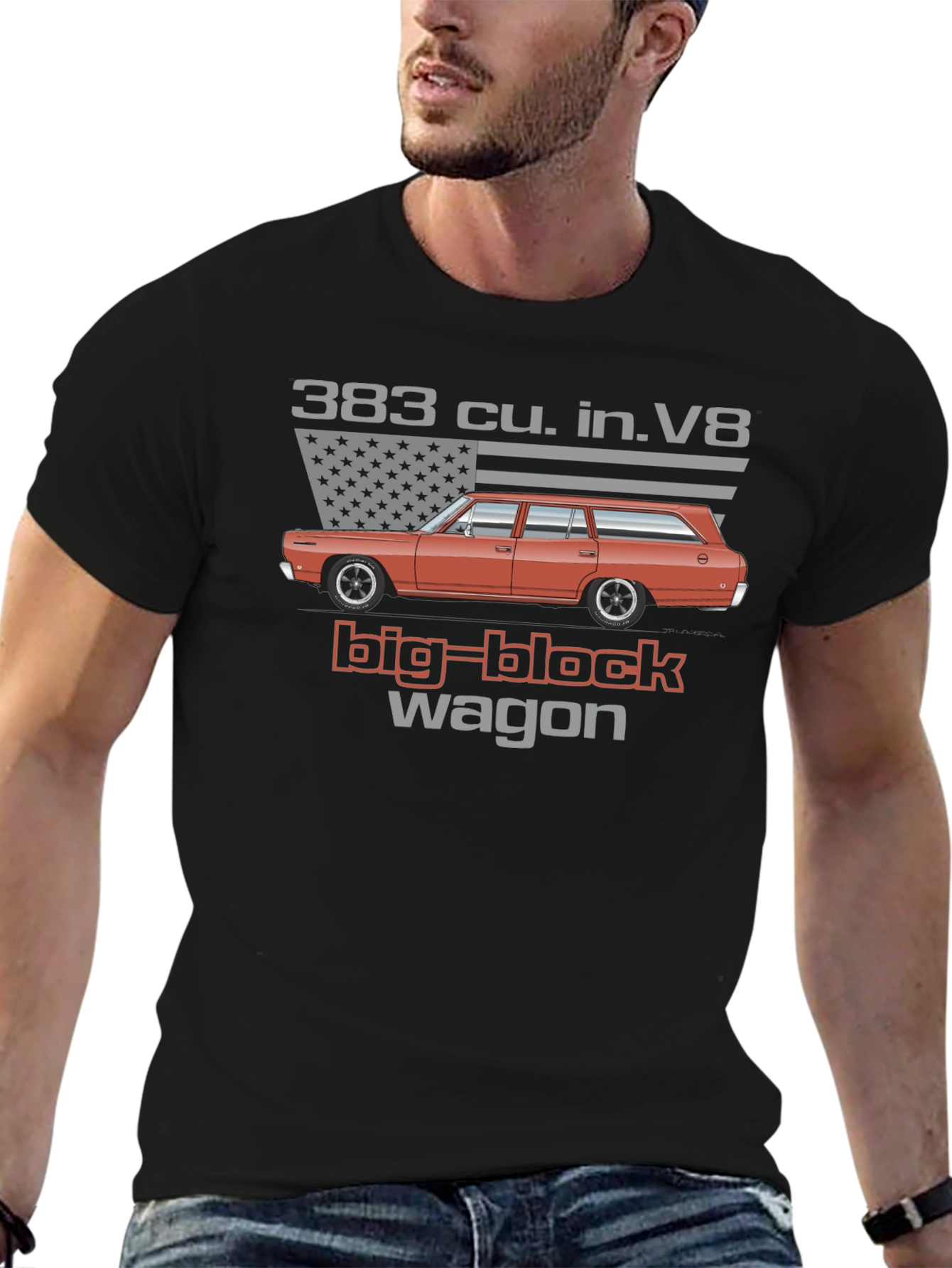 383 Big Block Wagon T-Shirt