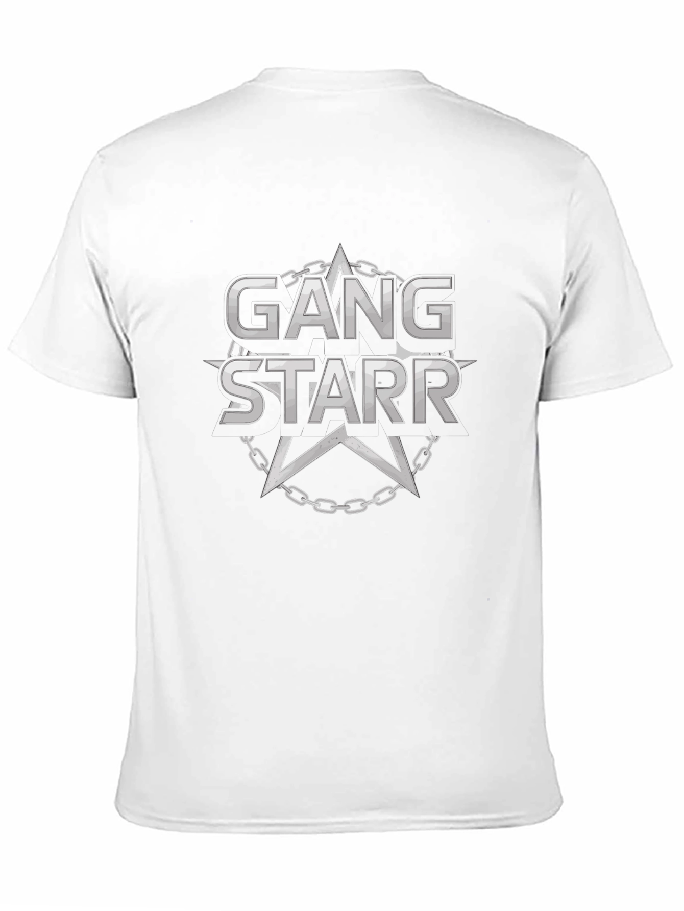 Gang Starr Logo Black T-Shirt