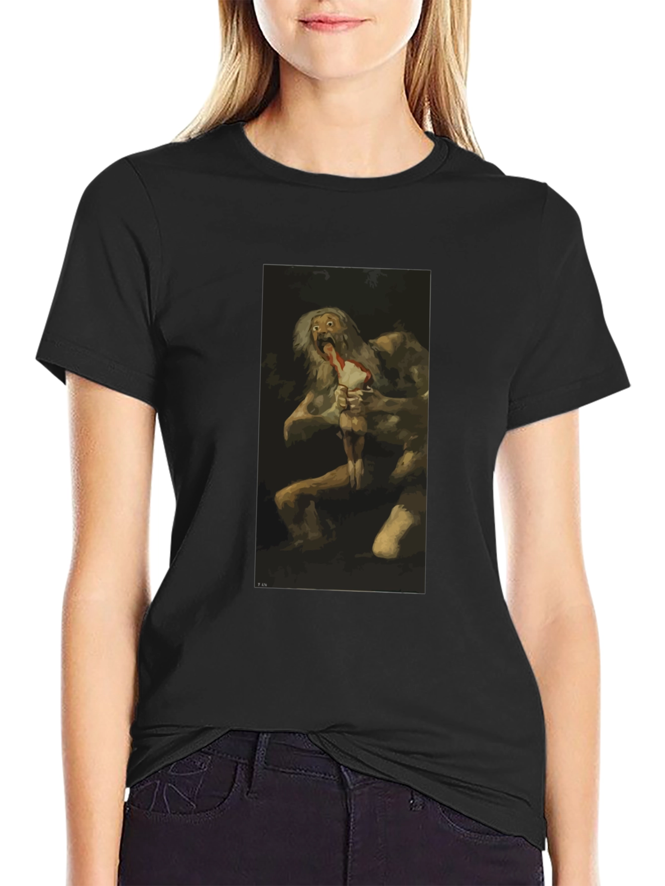 Saturn Devouring His Son Graphic Tee