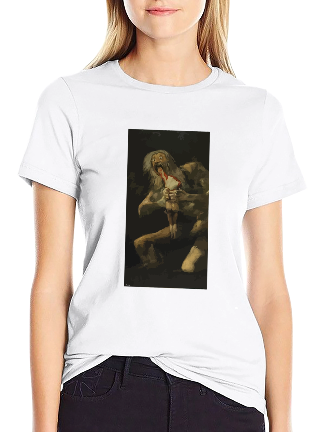 Saturn Devouring His Son Graphic Tee