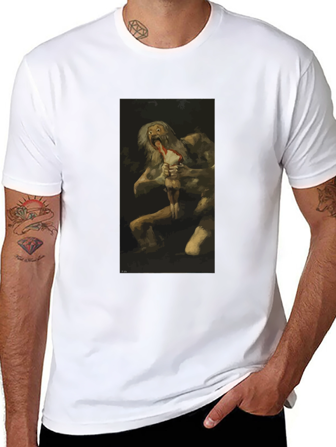 Saturn Devouring His Son Graphic Tee