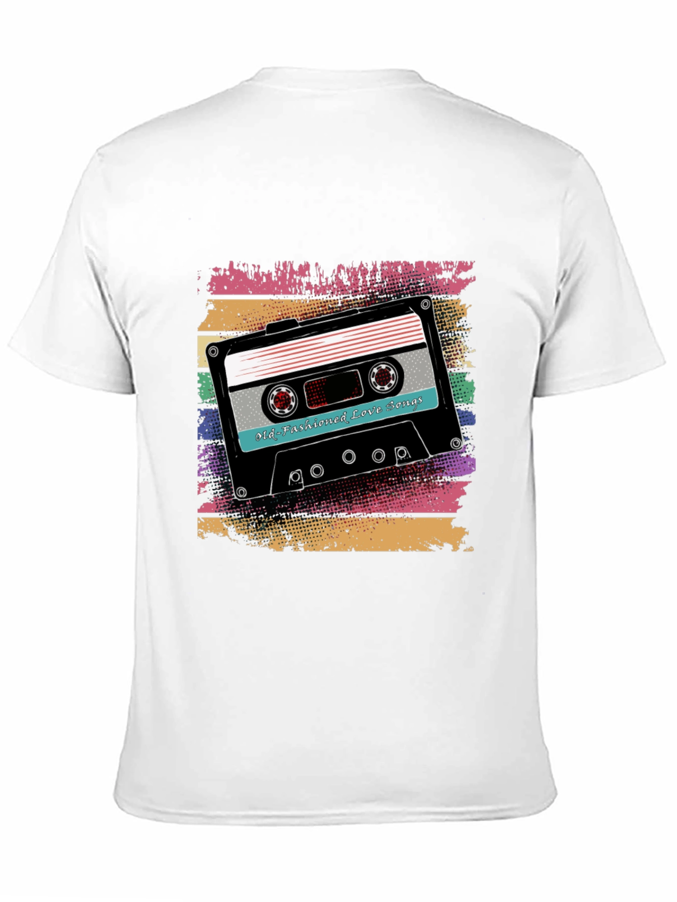 Retro Mixtape T-Shirt - Old Fashioned Love Songs