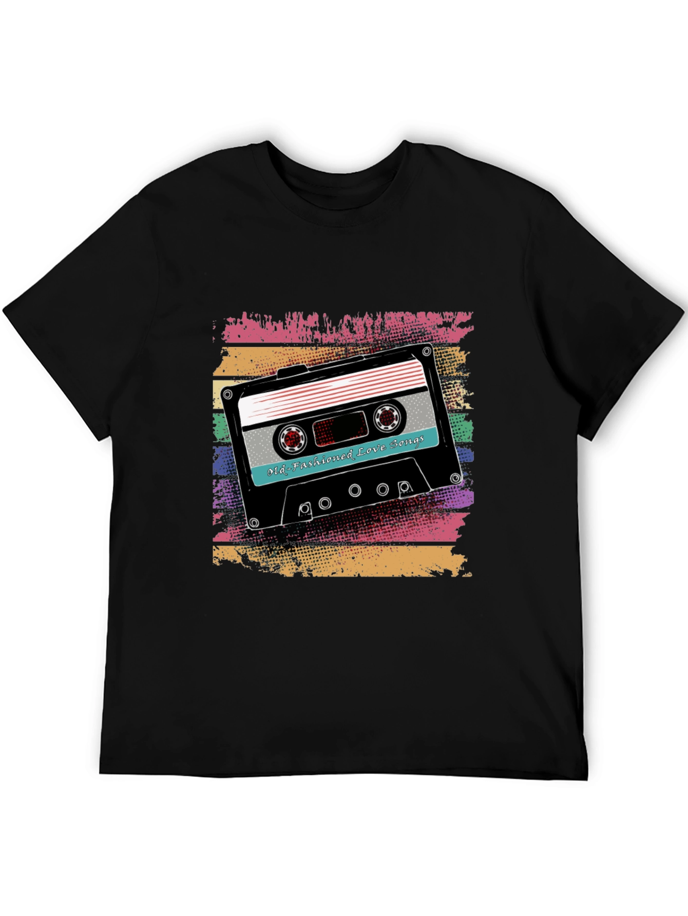 Retro Mixtape T-Shirt - Old Fashioned Love Songs