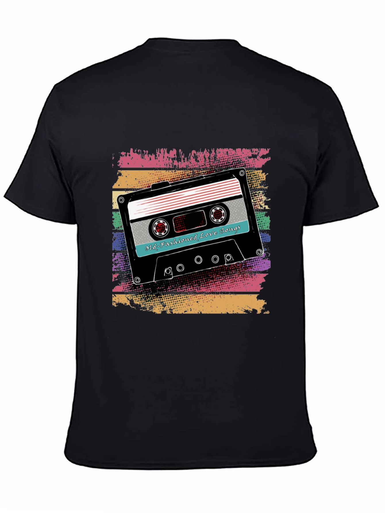 Retro Mixtape T-Shirt - Old Fashioned Love Songs