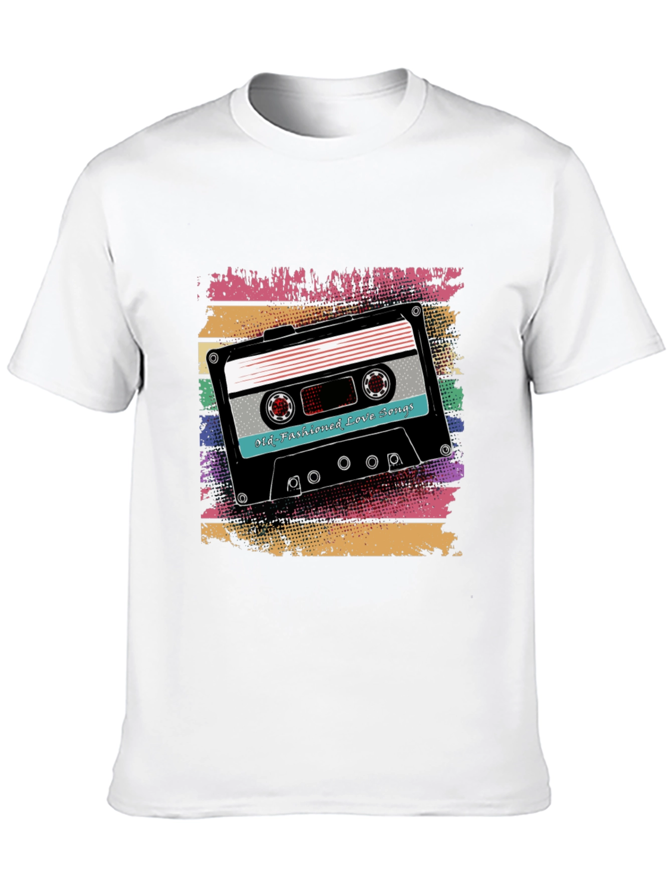 Retro Mixtape T-Shirt - Old Fashioned Love Songs
