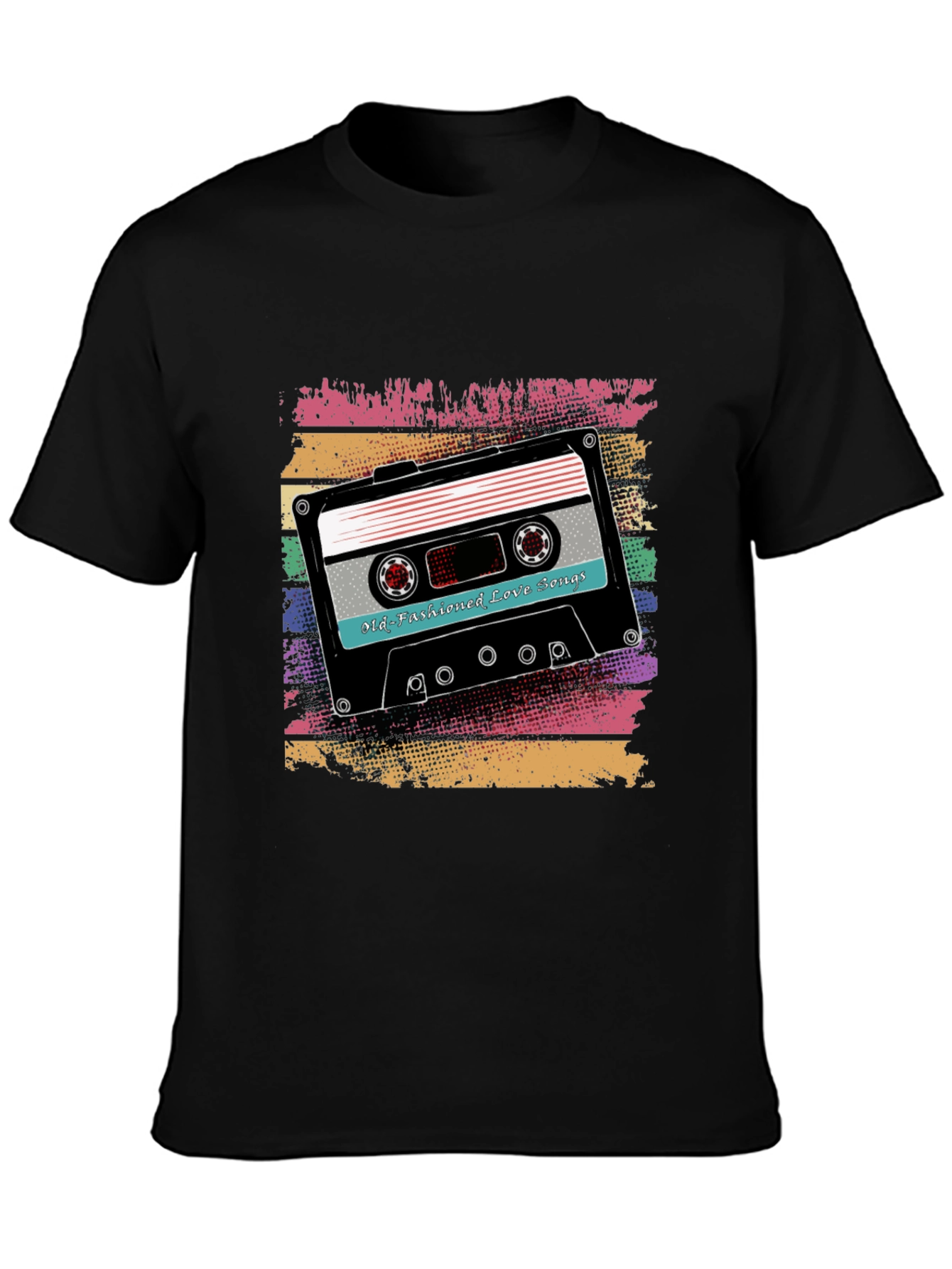 Retro Mixtape T-Shirt - Old Fashioned Love Songs