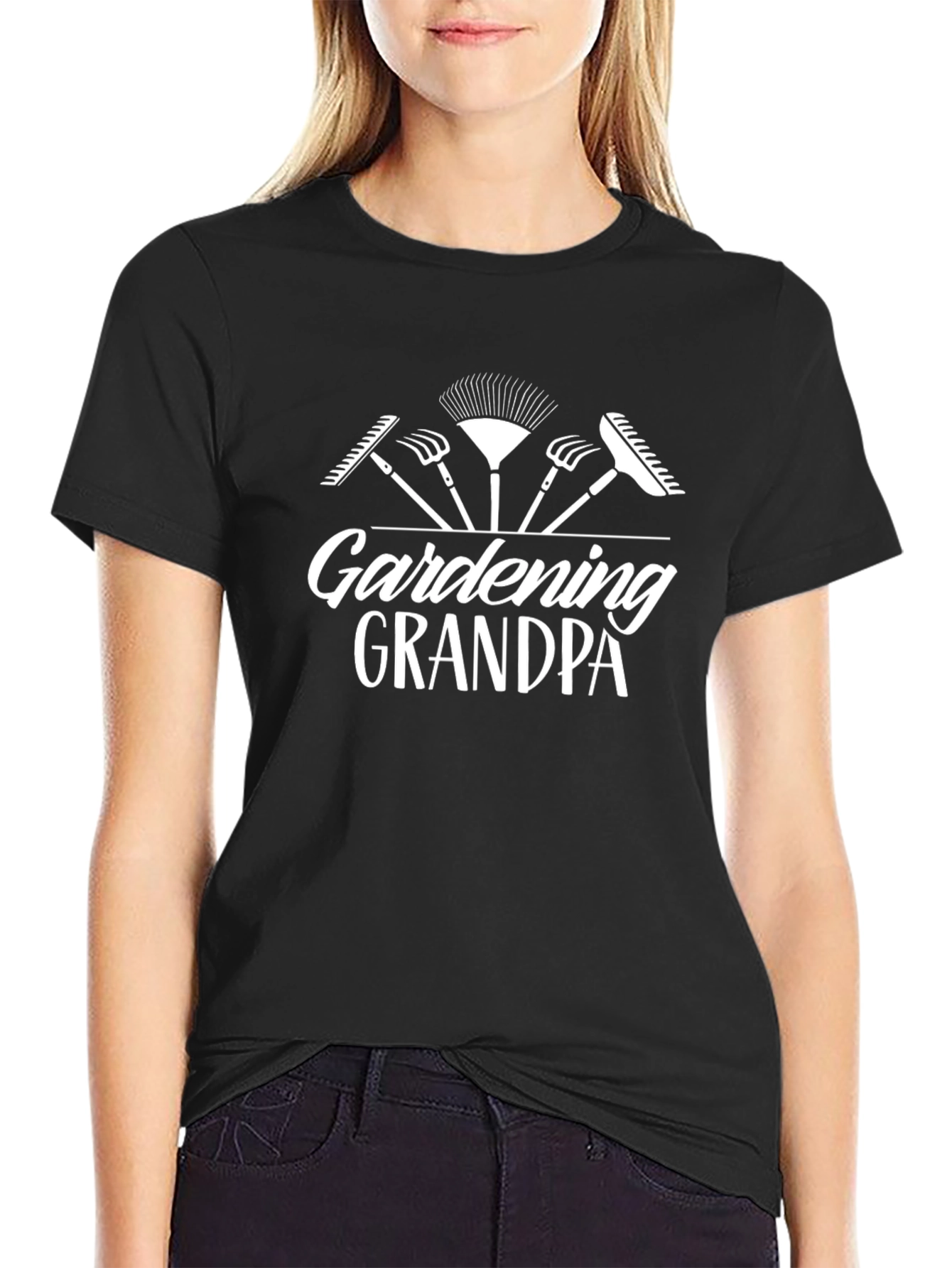 Gardening Grandpa Graphic T-Shirt