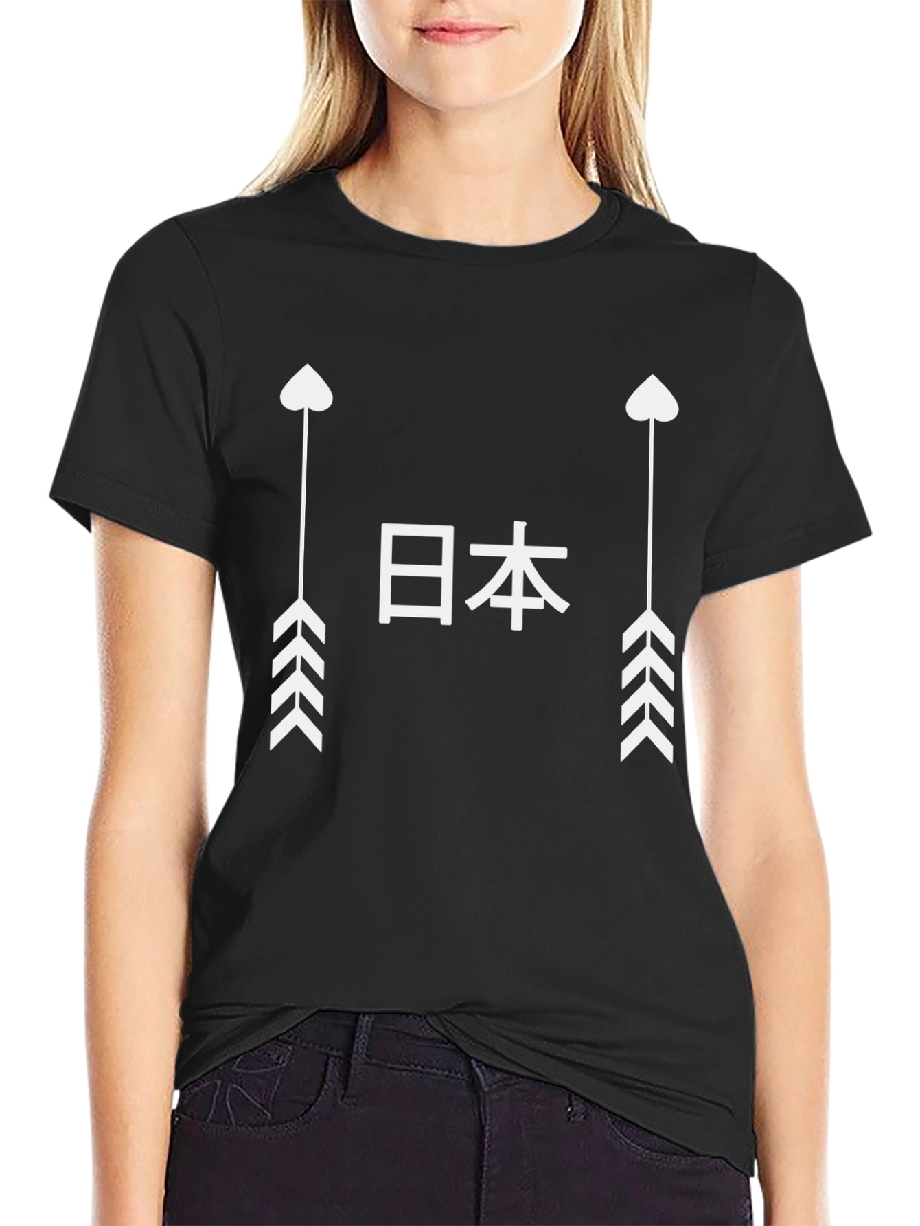 Japanese Arrow T-Shirt - Minimalist Design