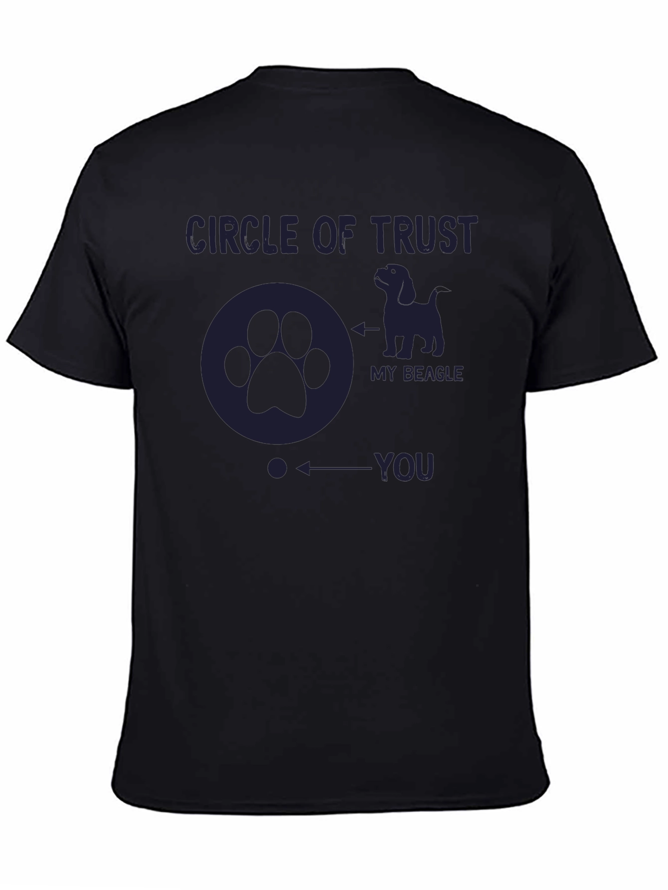Circle of Trust Beagle T-Shirt Funny Dog Lover Tee