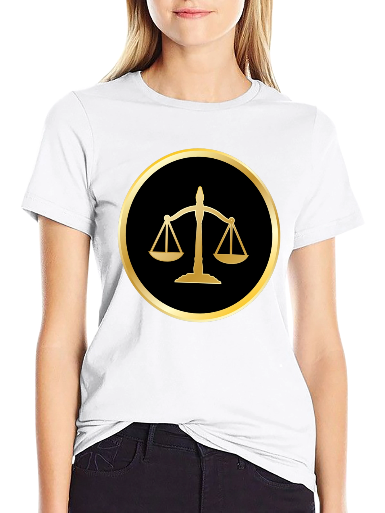 Scales of Justice Graphic Tee - Classic Fit