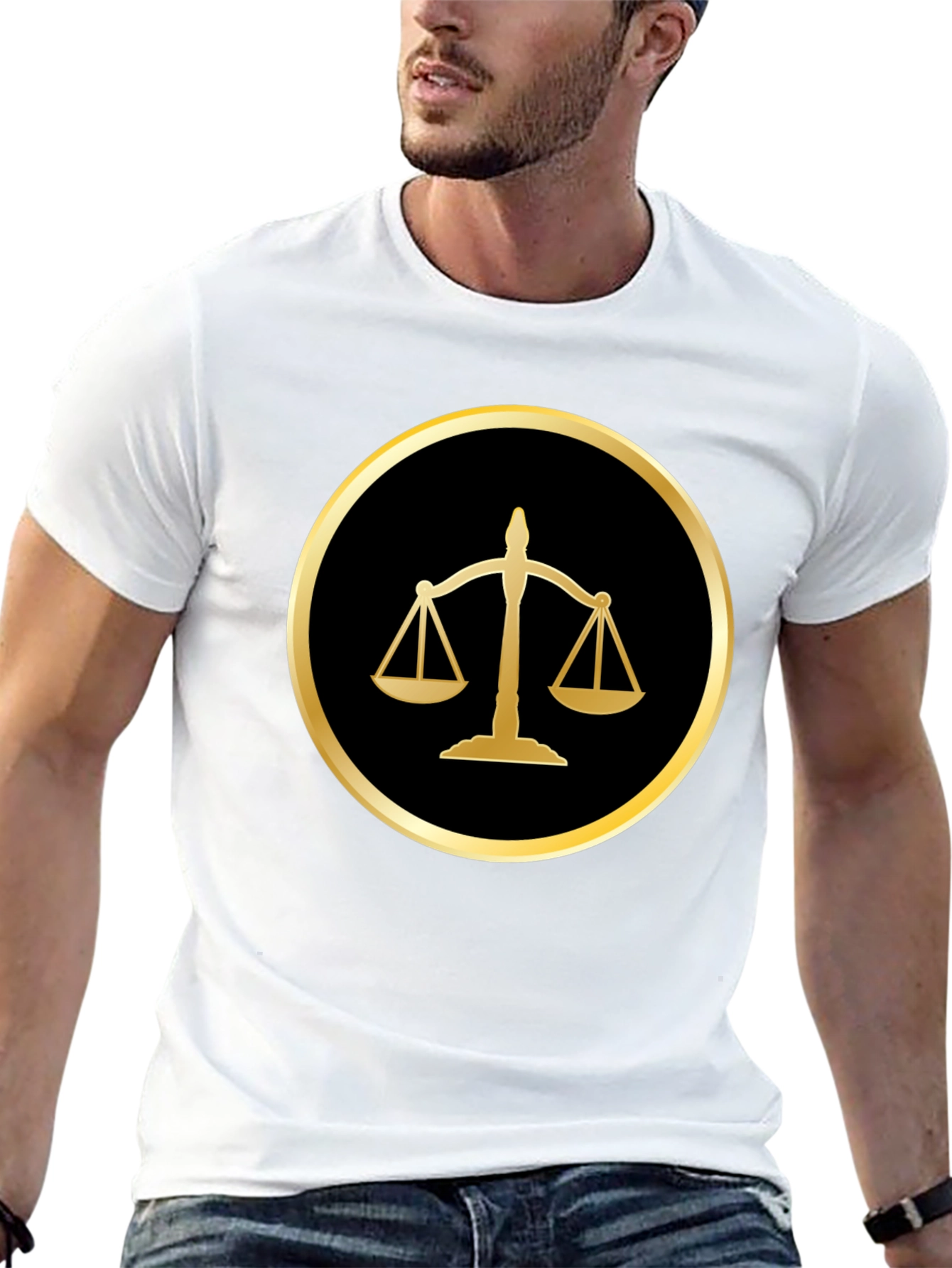 Scales of Justice Graphic Tee - Classic Fit
