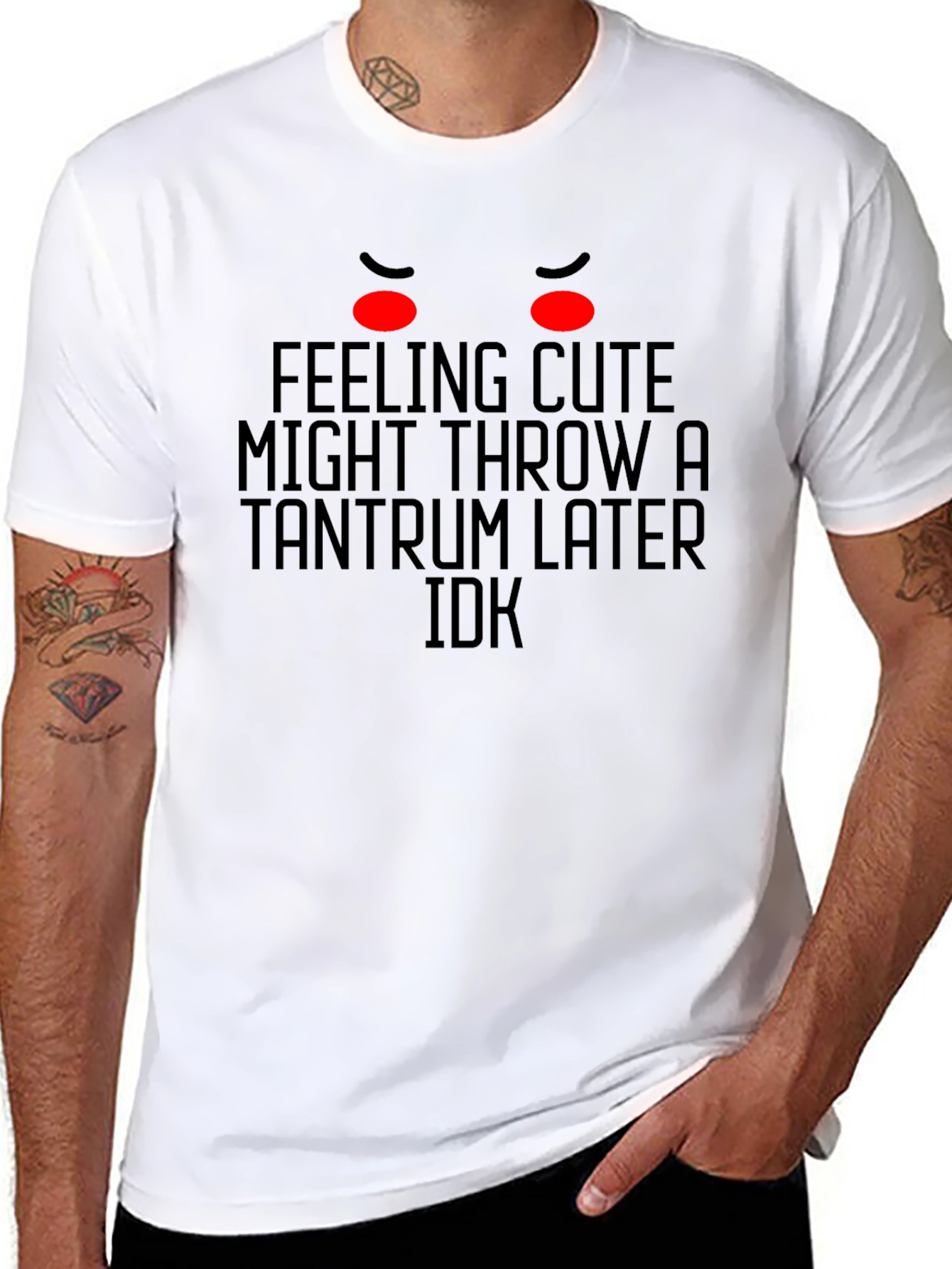 Feeling Cute Tantrum Graphic Tee