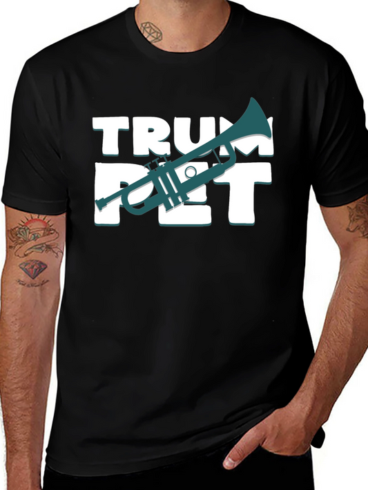 Trumpet Graphic Tee - Musician T-Shirt