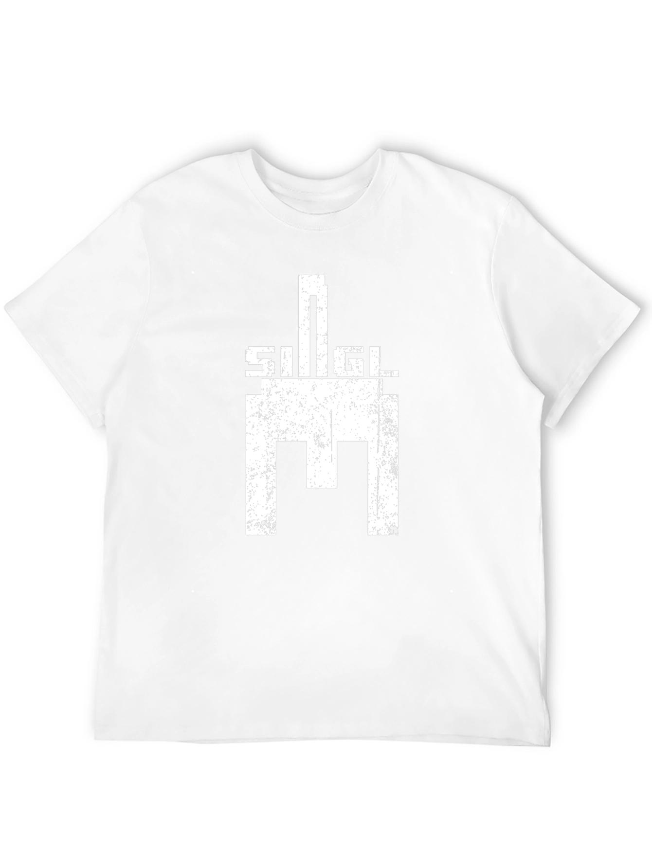 Sigil Graphic Black T-Shirt - Distressed Print