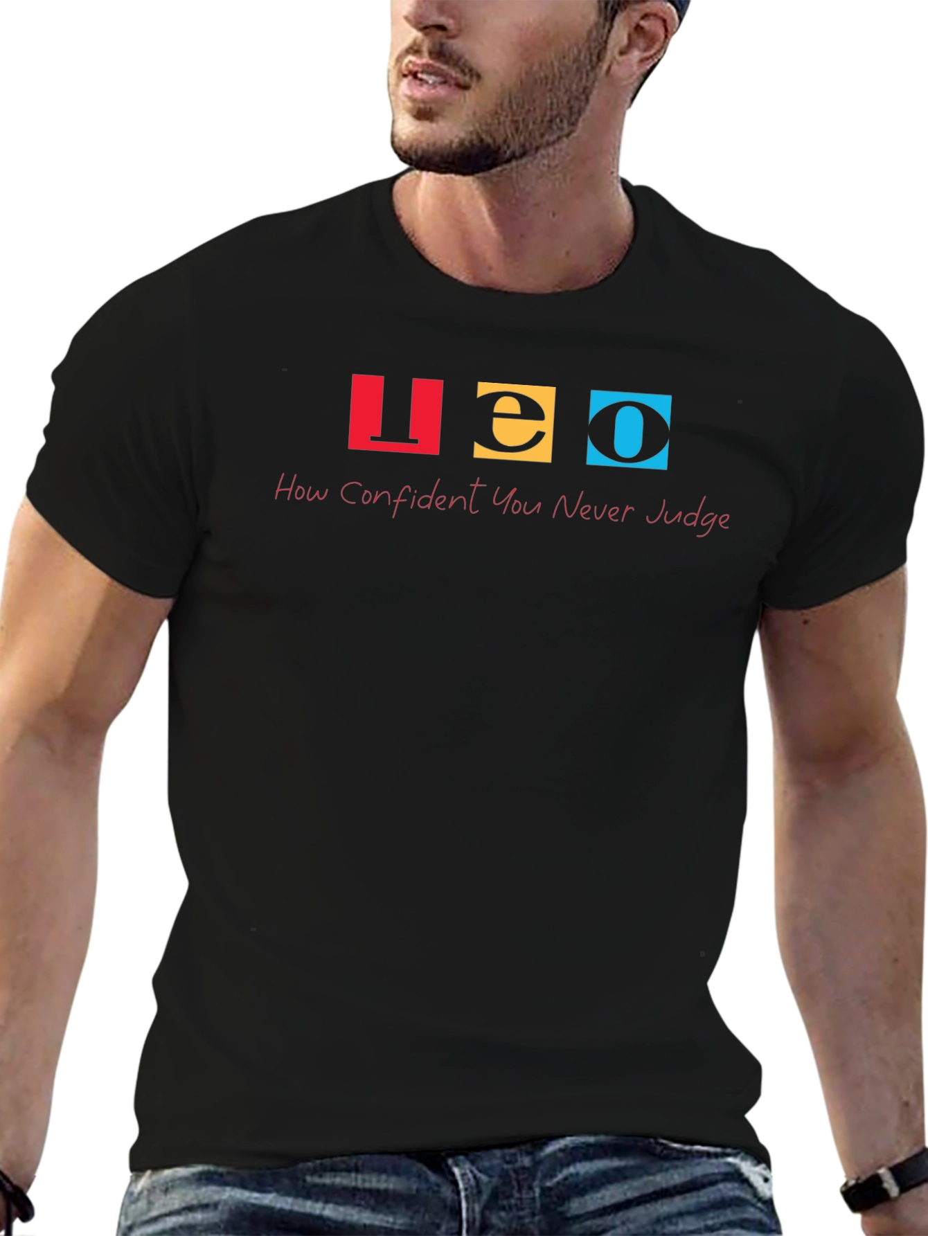 LEO Graphic T-Shirt - Confident Never Judge