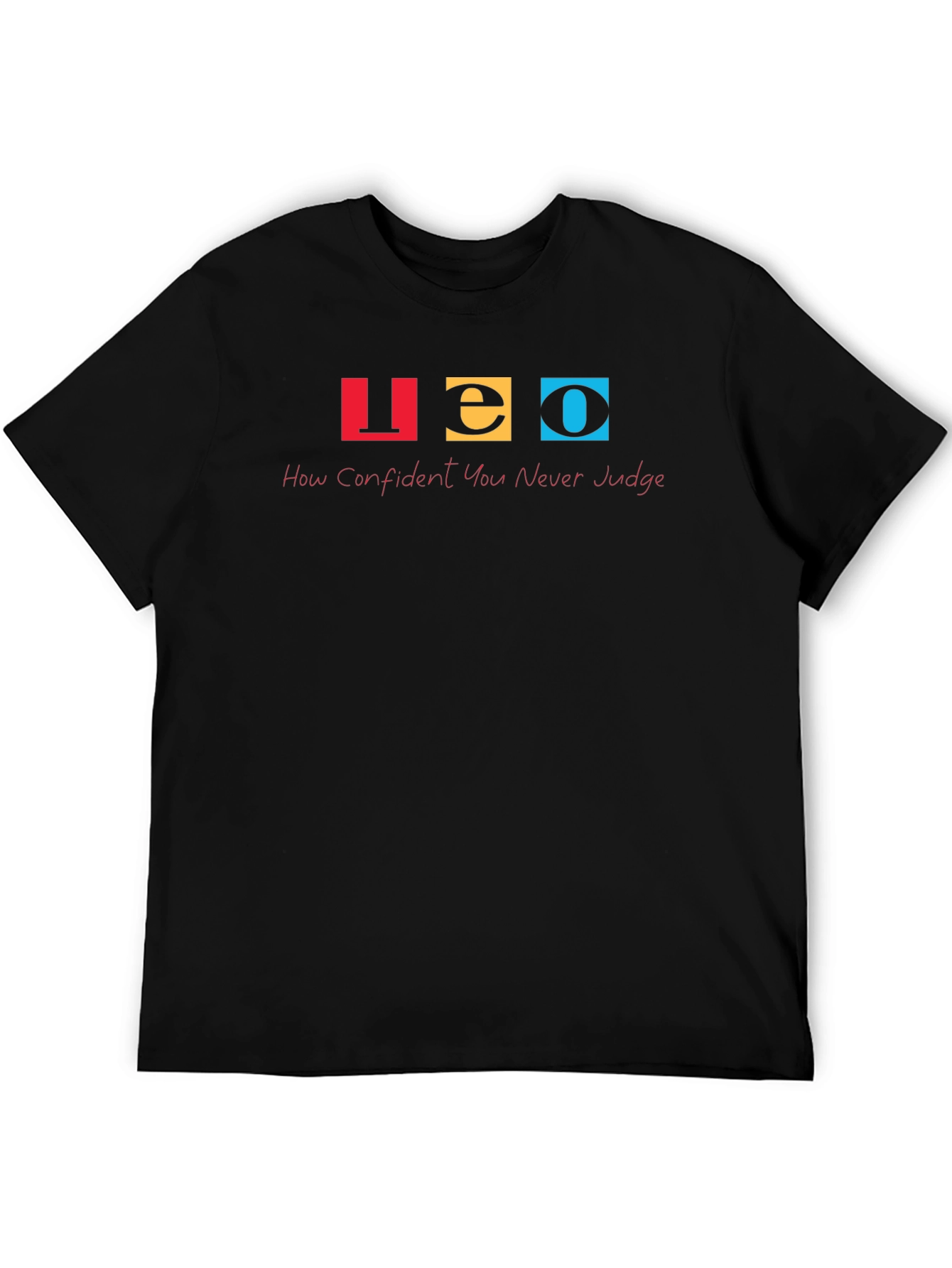LEO Graphic T-Shirt - Confident Never Judge