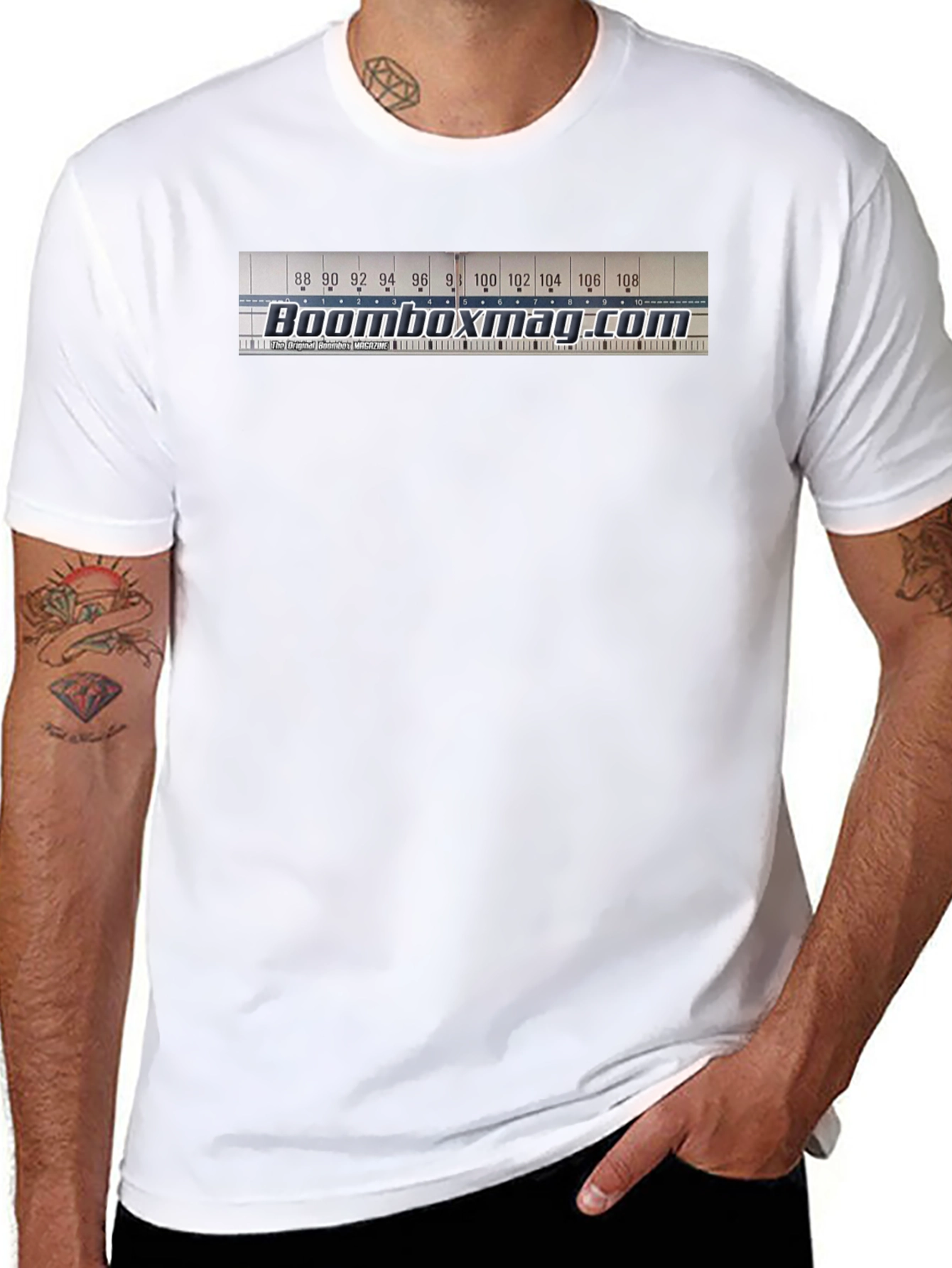 Boomboxmag.com Black T-Shirt