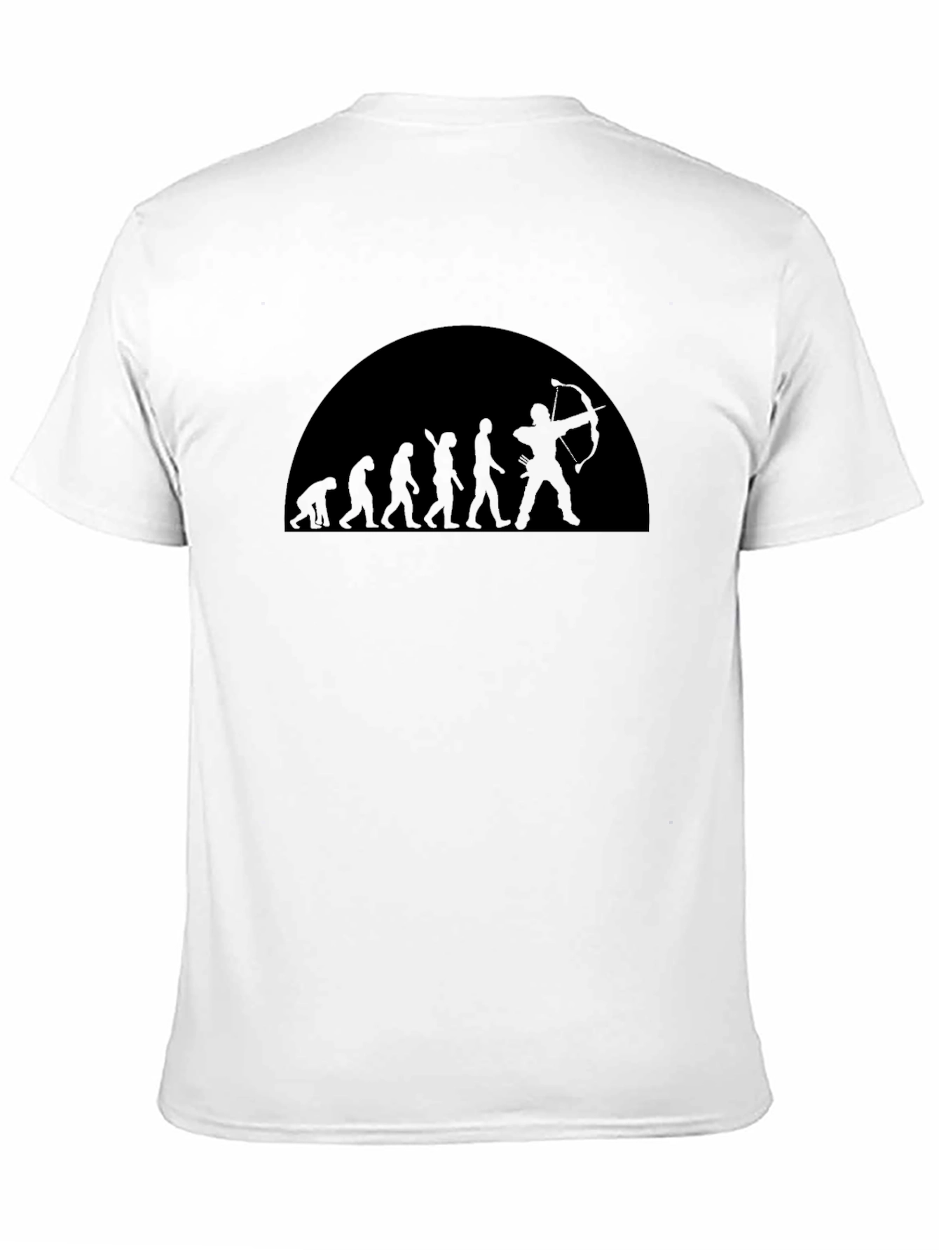 Evolution of Archery T-Shirt - Black Cotton Tee