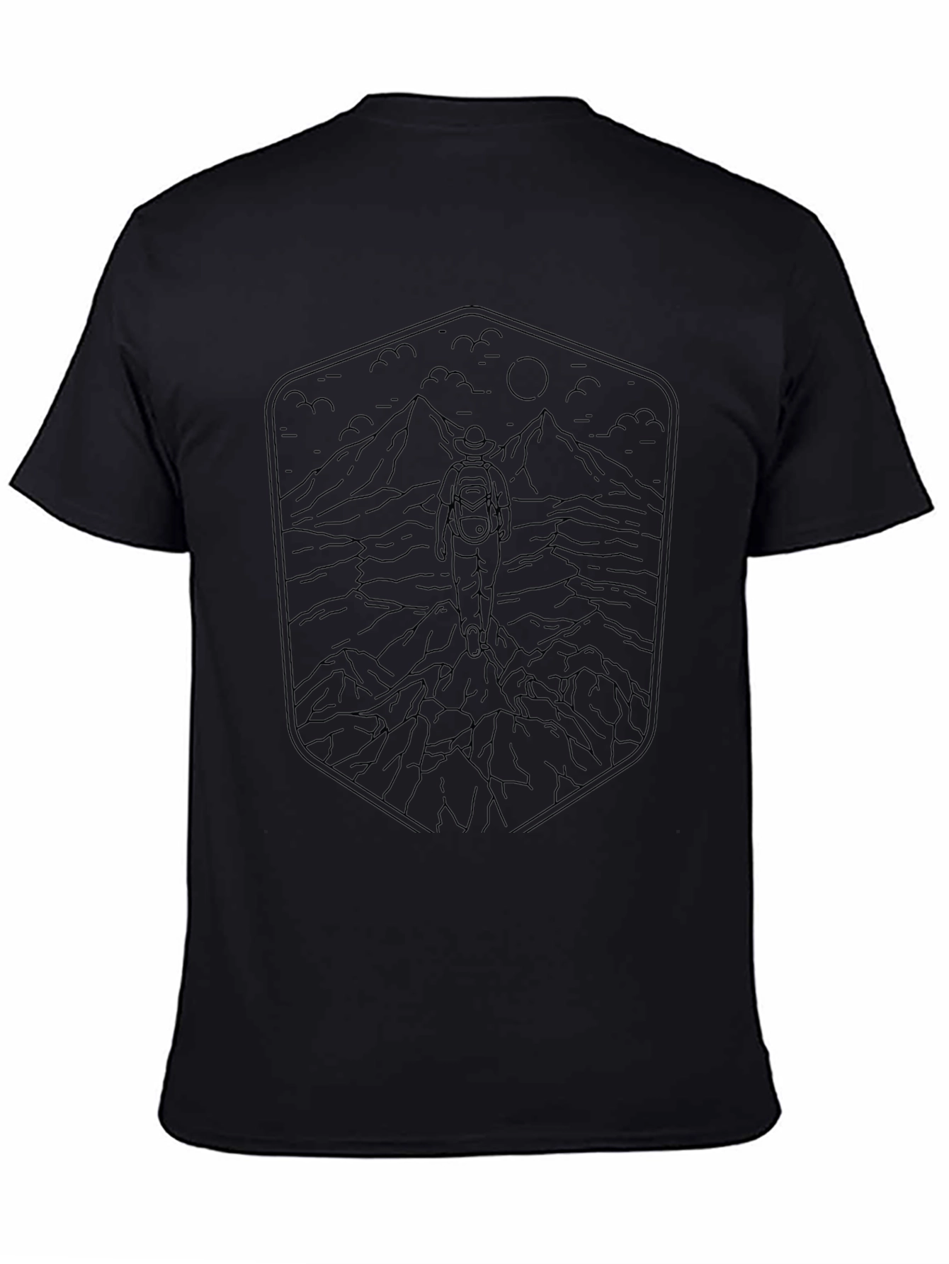 Outdoor Explorer Graphic Tee - Black