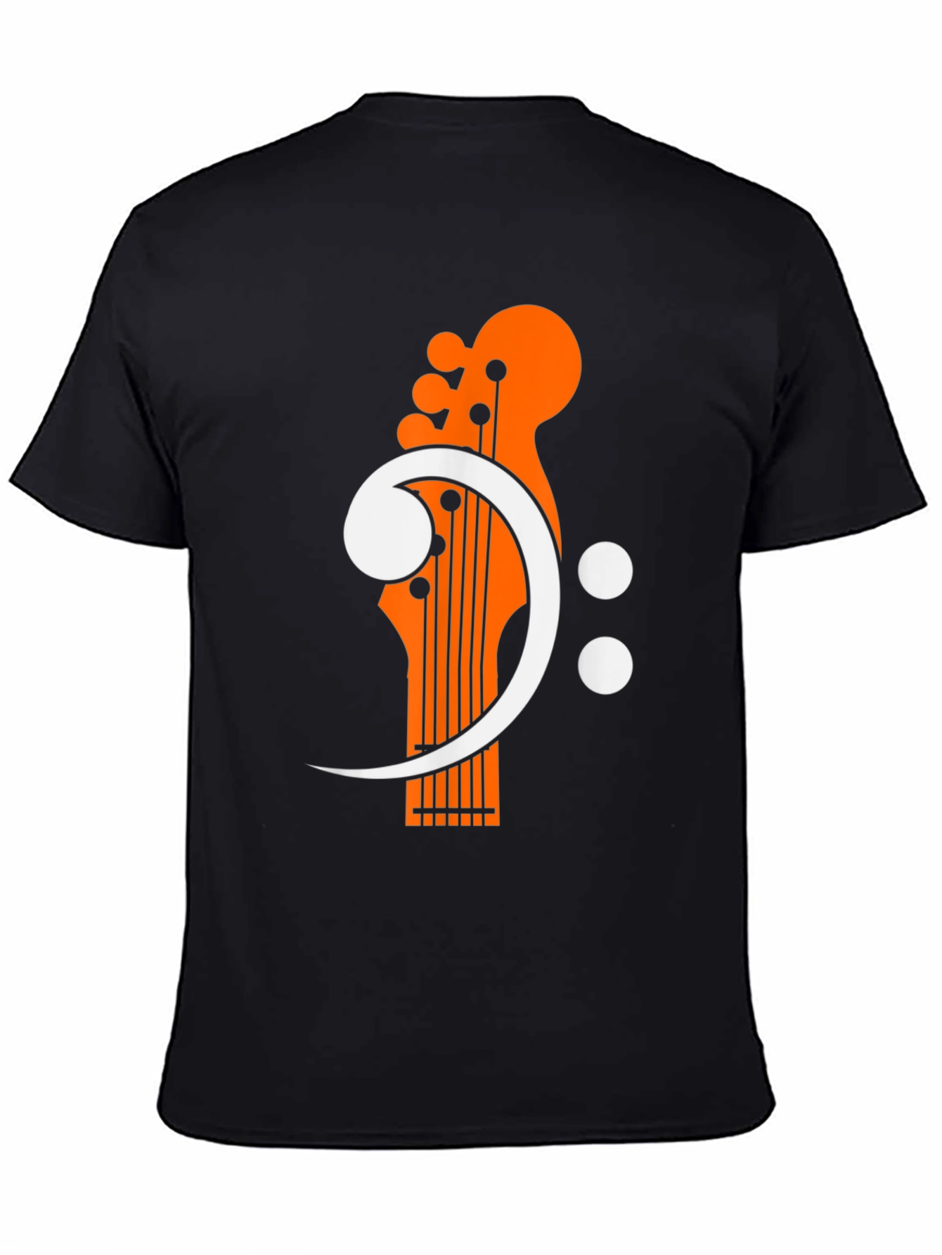 Bass Guitar Clef Graphic T-Shirt - Music Lover Tee