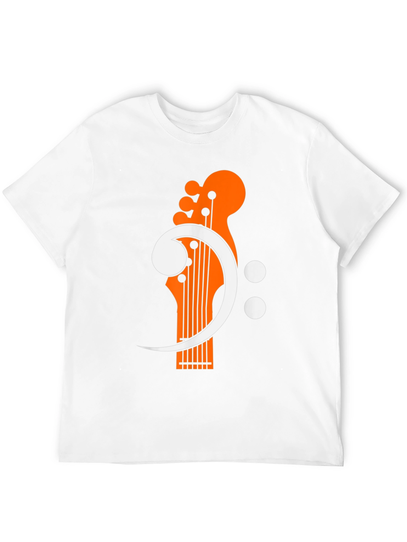 Bass Guitar Clef Graphic T-Shirt - Music Lover Tee